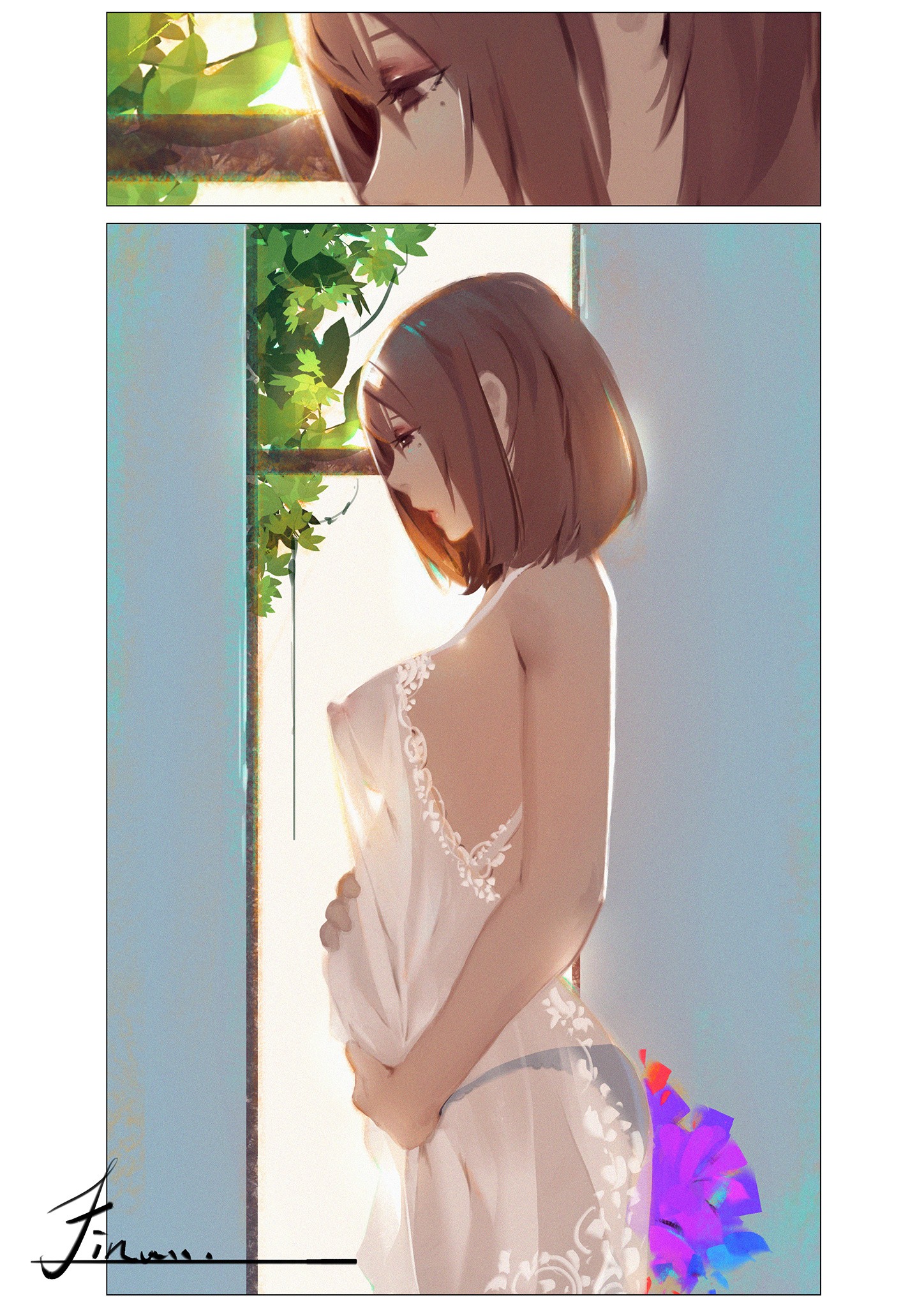 Lady "In the Studio" porn comic picture 44