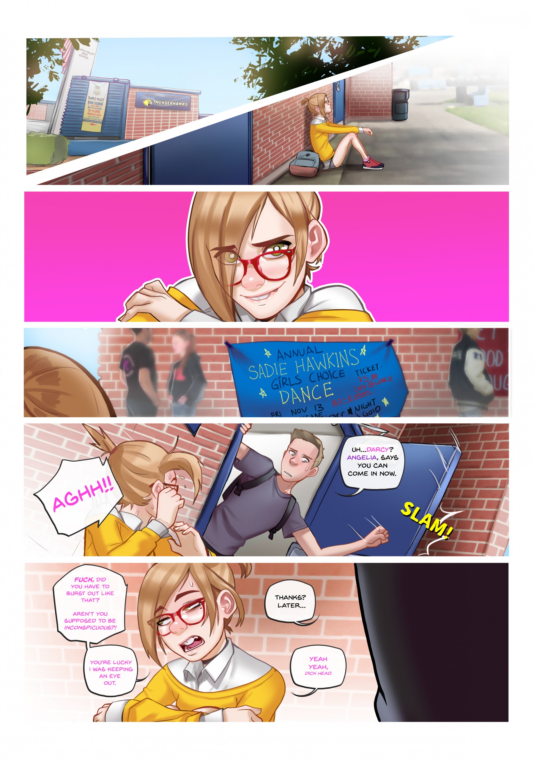 Lessons Learned porn comic picture 4