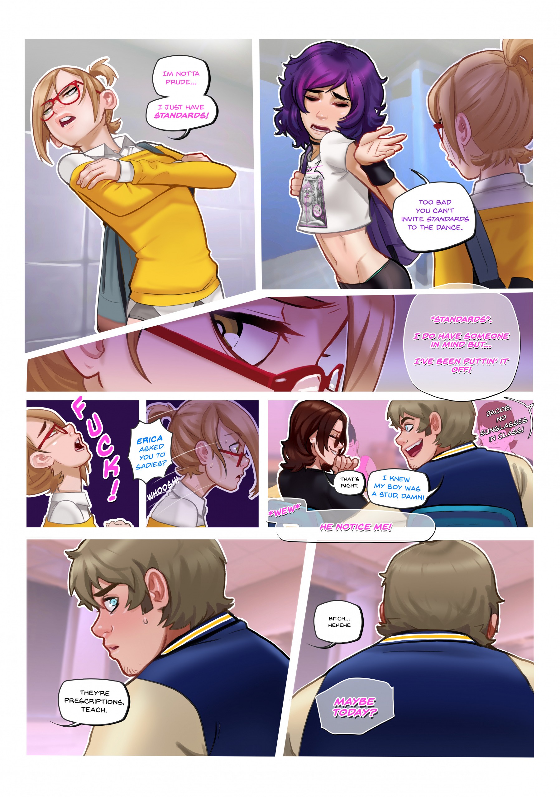Lessons Learned porn comic picture 6