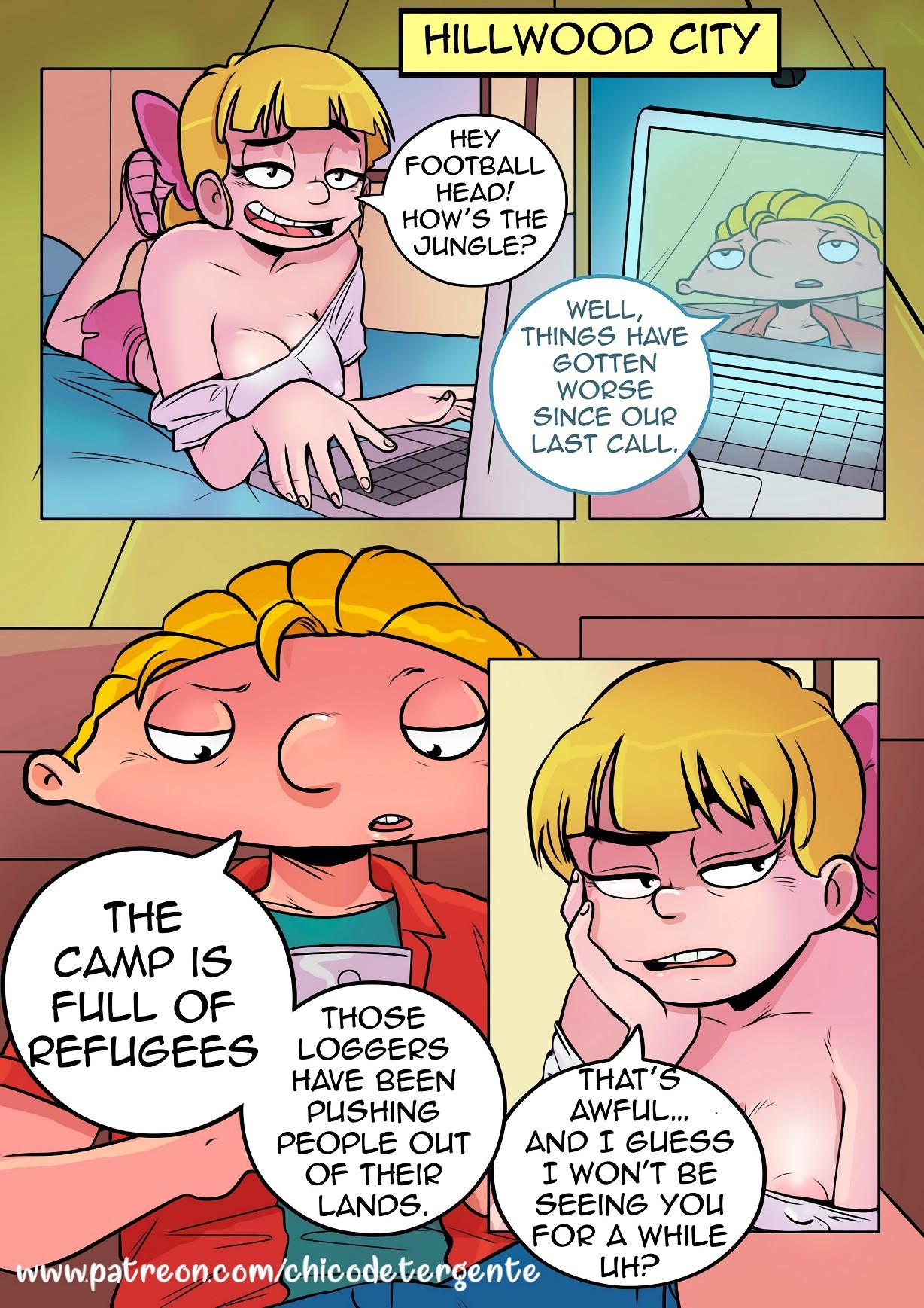 Love between friends porn comic picture 2