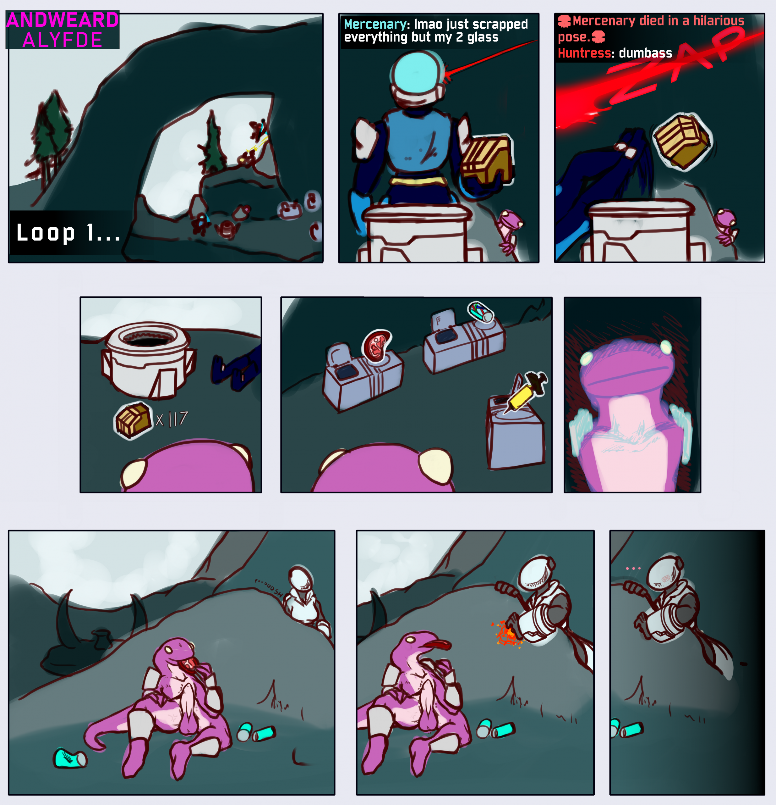 Lucky Lemurian porn comic picture 2