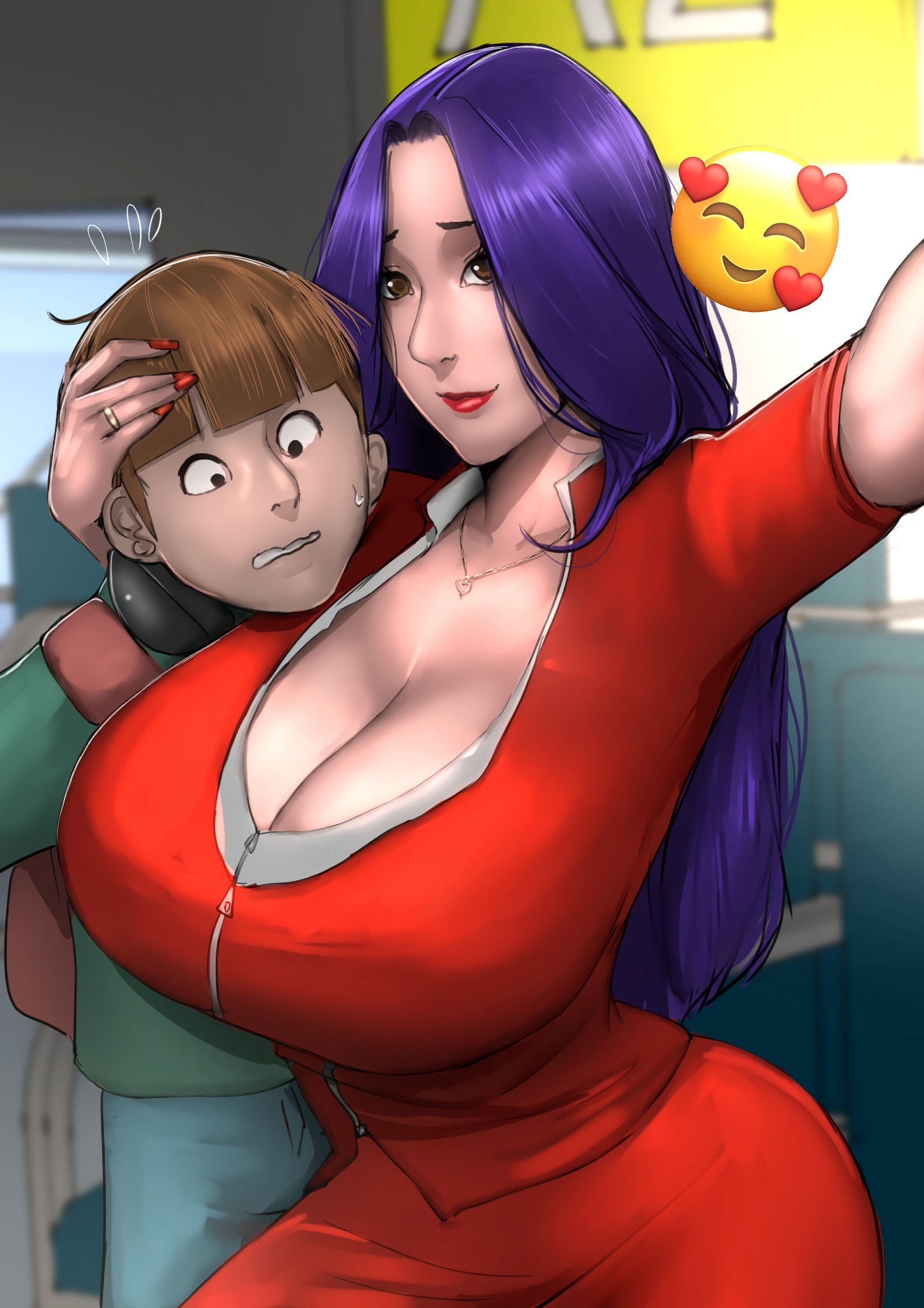 Milf Airline porn comic picture 23
