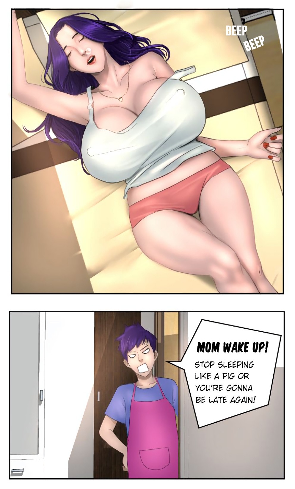 Milf Airline porn comic picture 4