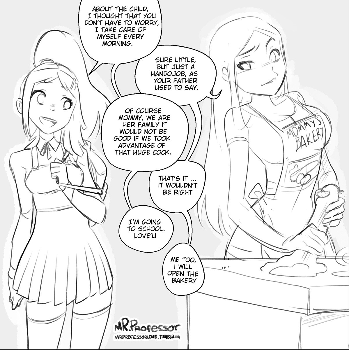 Mommy's Bakery 1-6 porn comic picture 8
