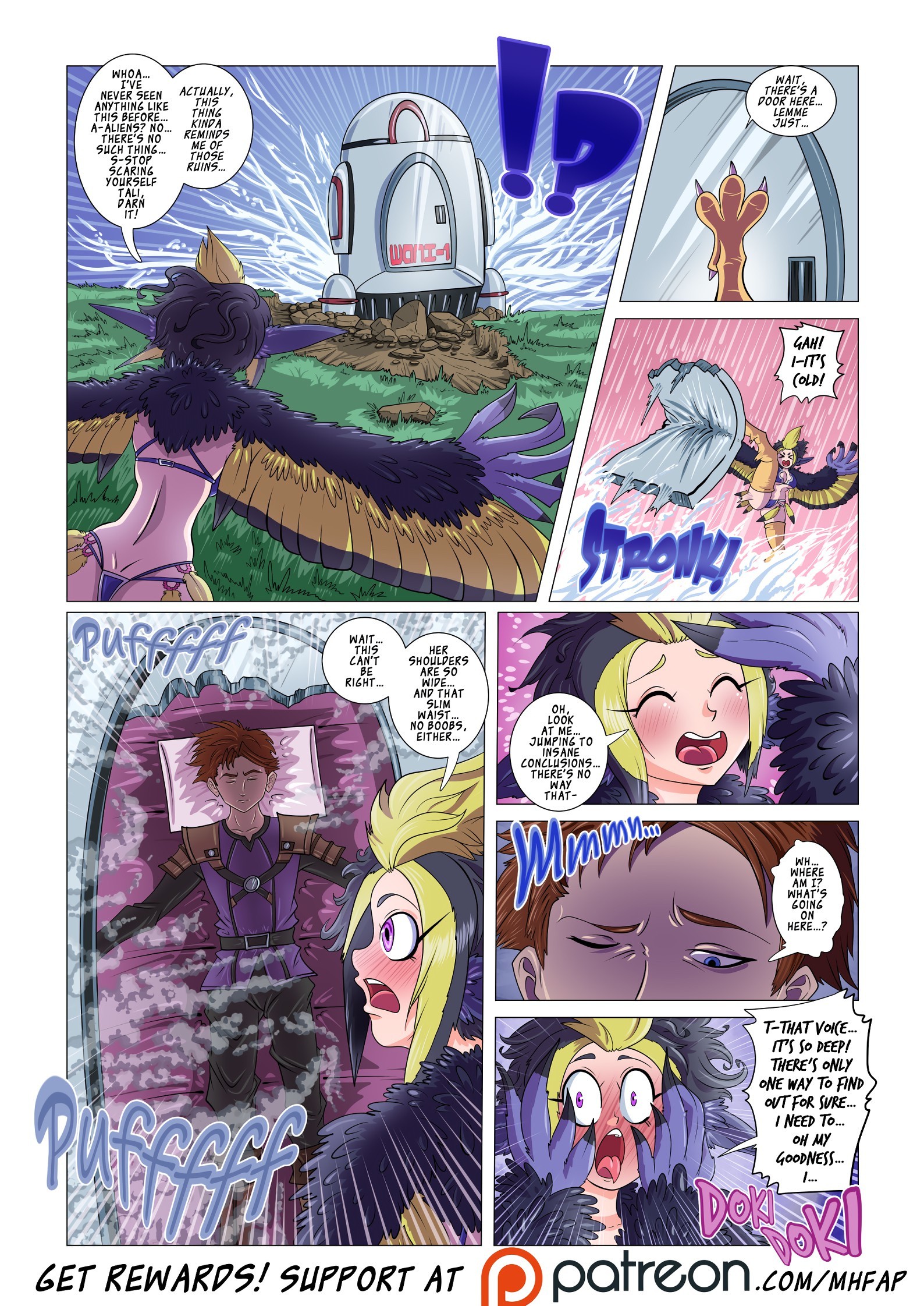 Monster Harem Feverish Absolute Passion! Ch. 1-5 porn comic picture 11