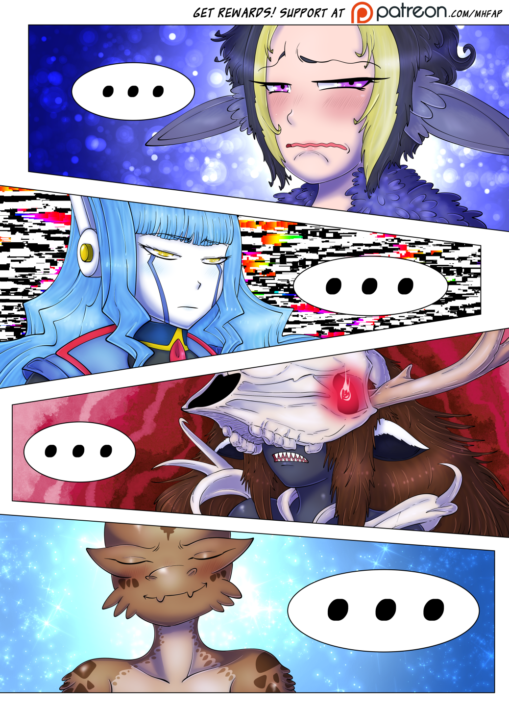 Monster Harem Feverish Absolute Passion! Ch. 1-5 porn comic picture 117