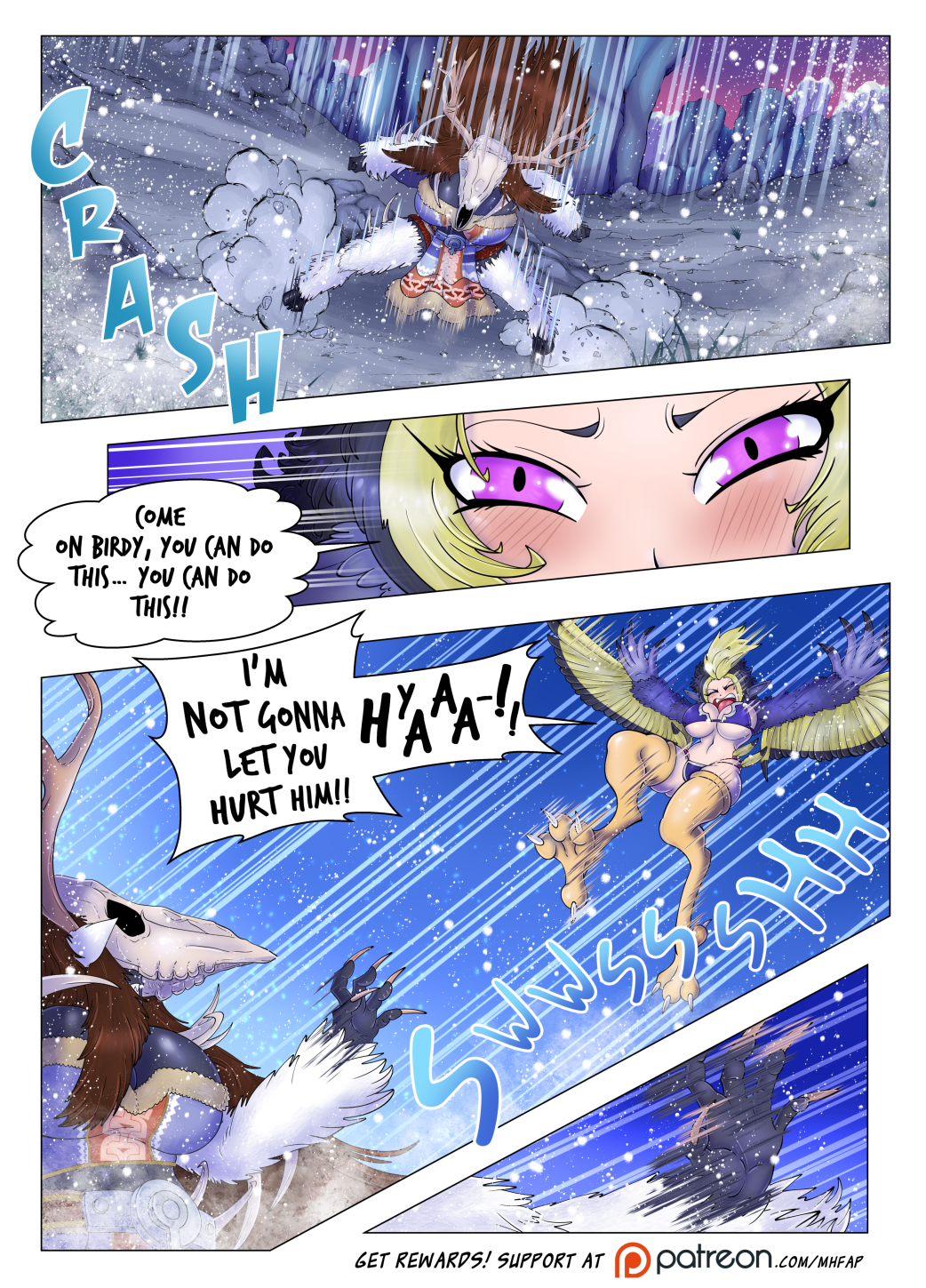 Monster Harem Feverish Absolute Passion! Ch. 1-5 porn comic picture 120