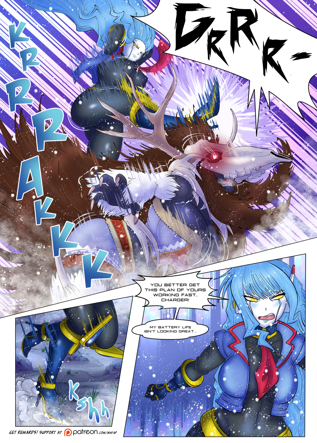 Monster Harem Feverish Absolute Passion! Ch. 1-5 porn comic picture 123