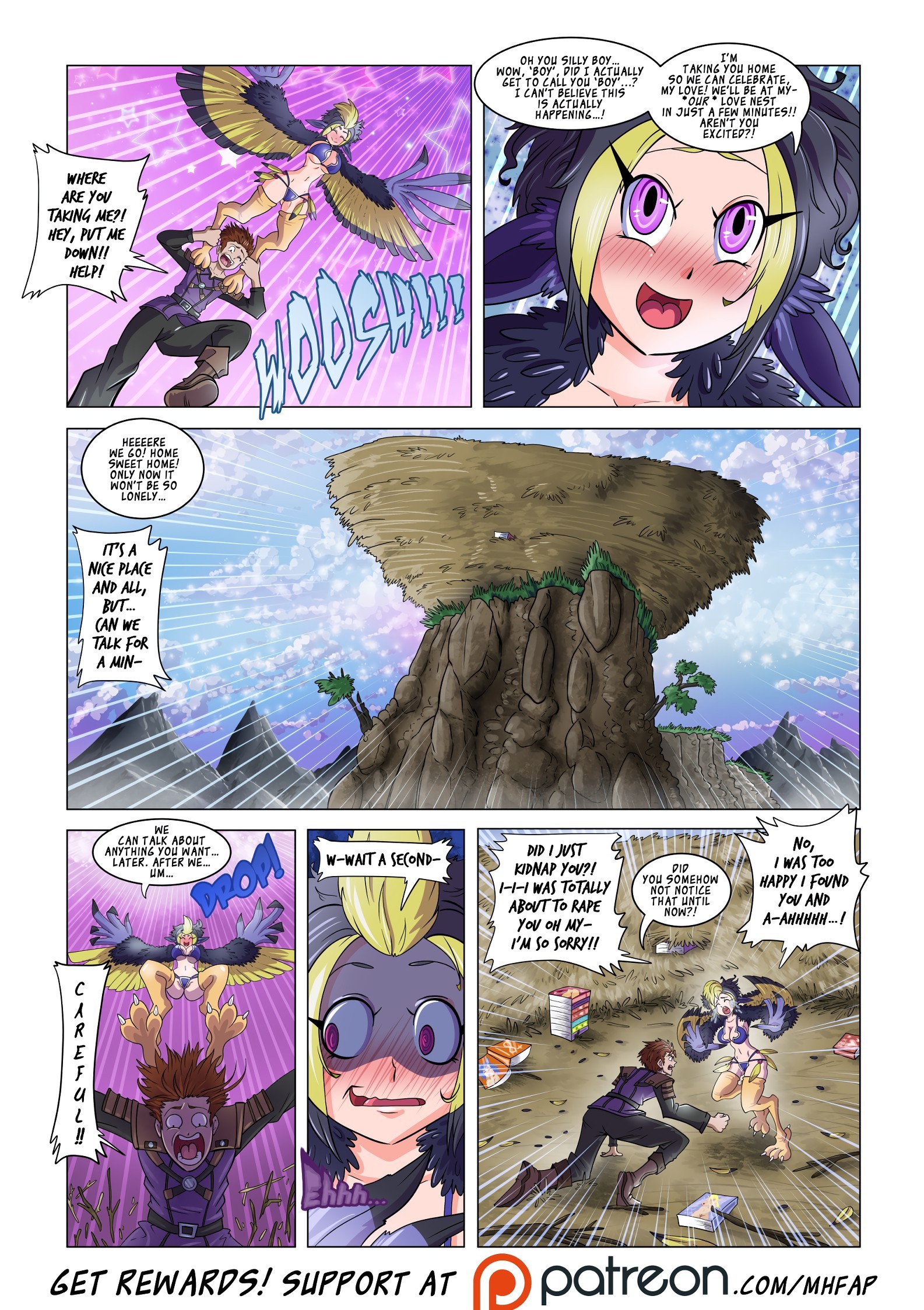 Monster Harem Feverish Absolute Passion! Ch. 1-5 porn comic picture 13