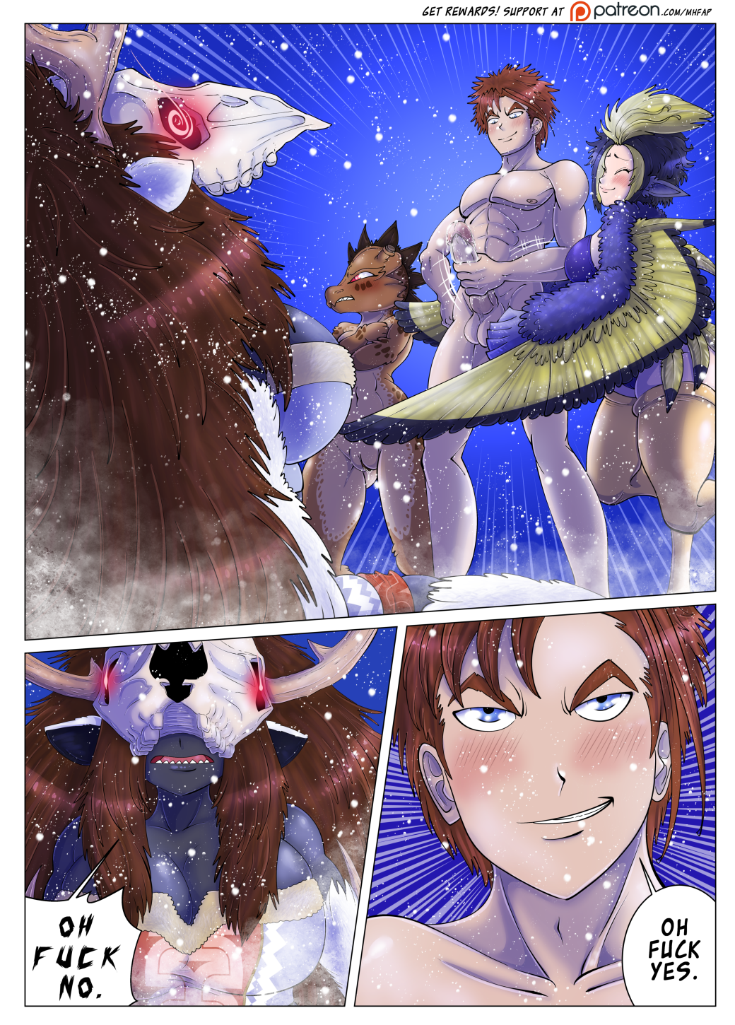 Monster Harem Feverish Absolute Passion! Ch. 1-5 porn comic picture 139