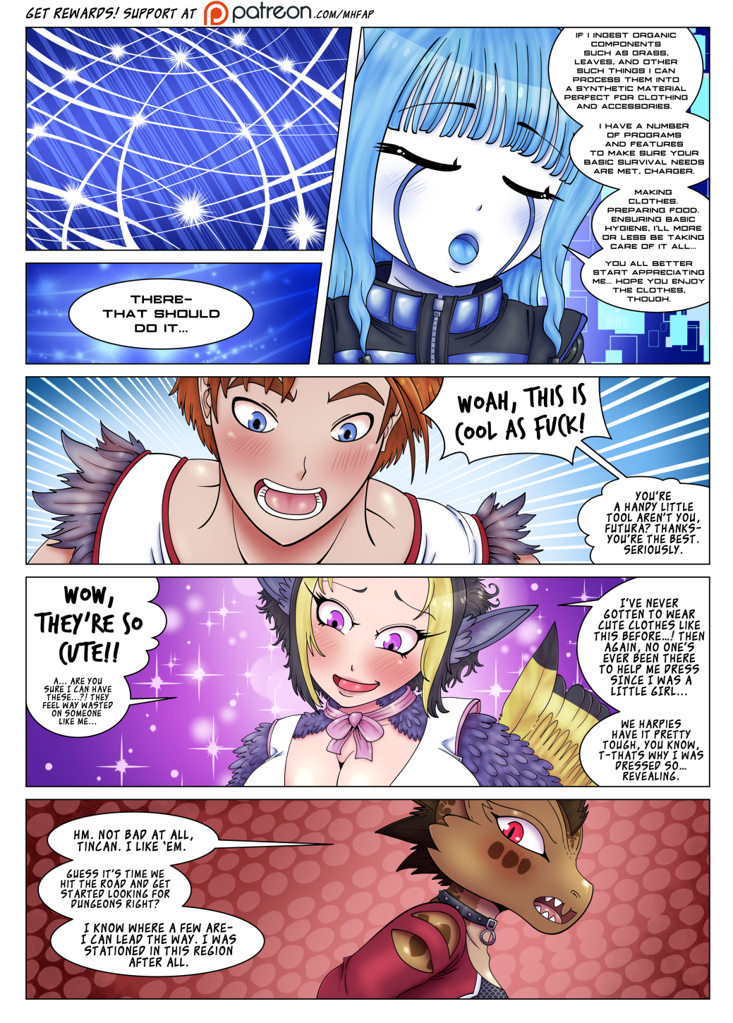Monster Harem Feverish Absolute Passion! Ch. 1-5 porn comic picture 162