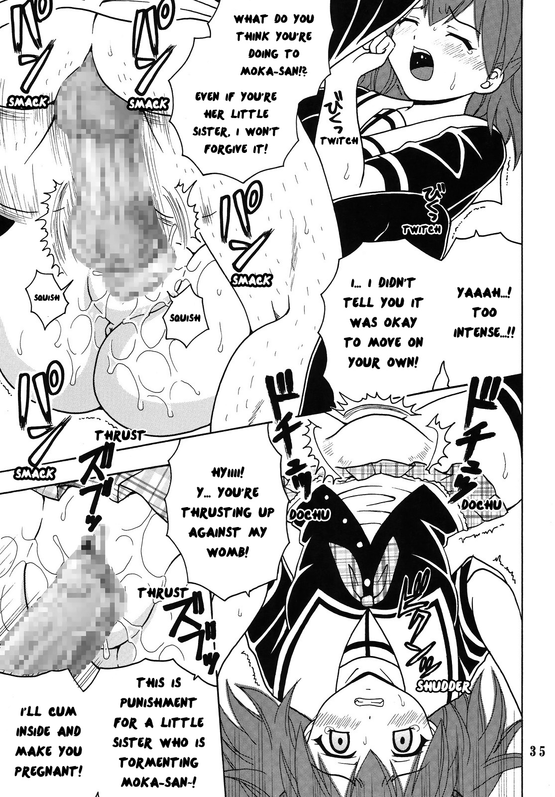 Nakadashi to Vampire 4 hentai manga picture 35