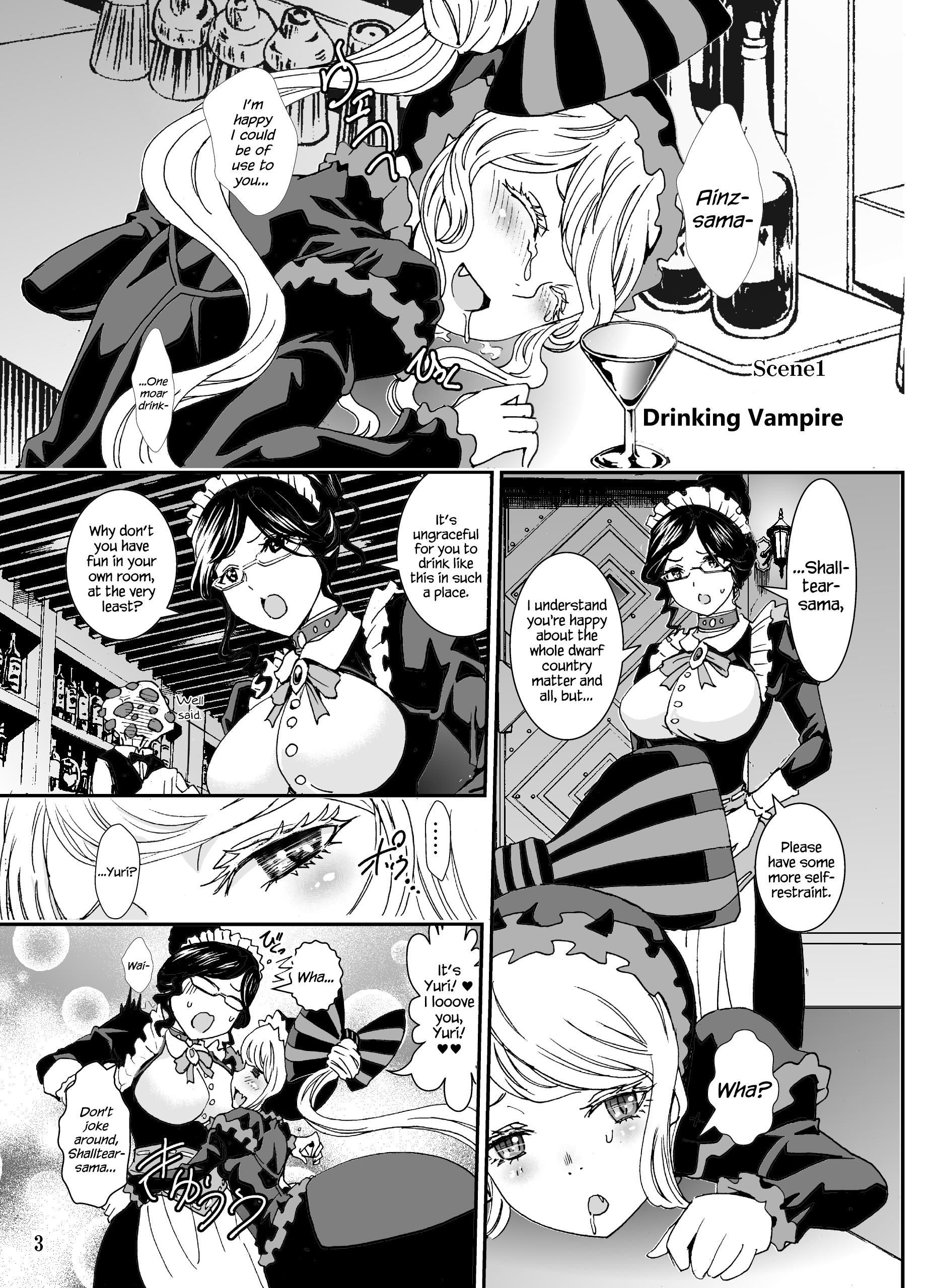 Nazarick Biyori 3 hentai manga picture 2