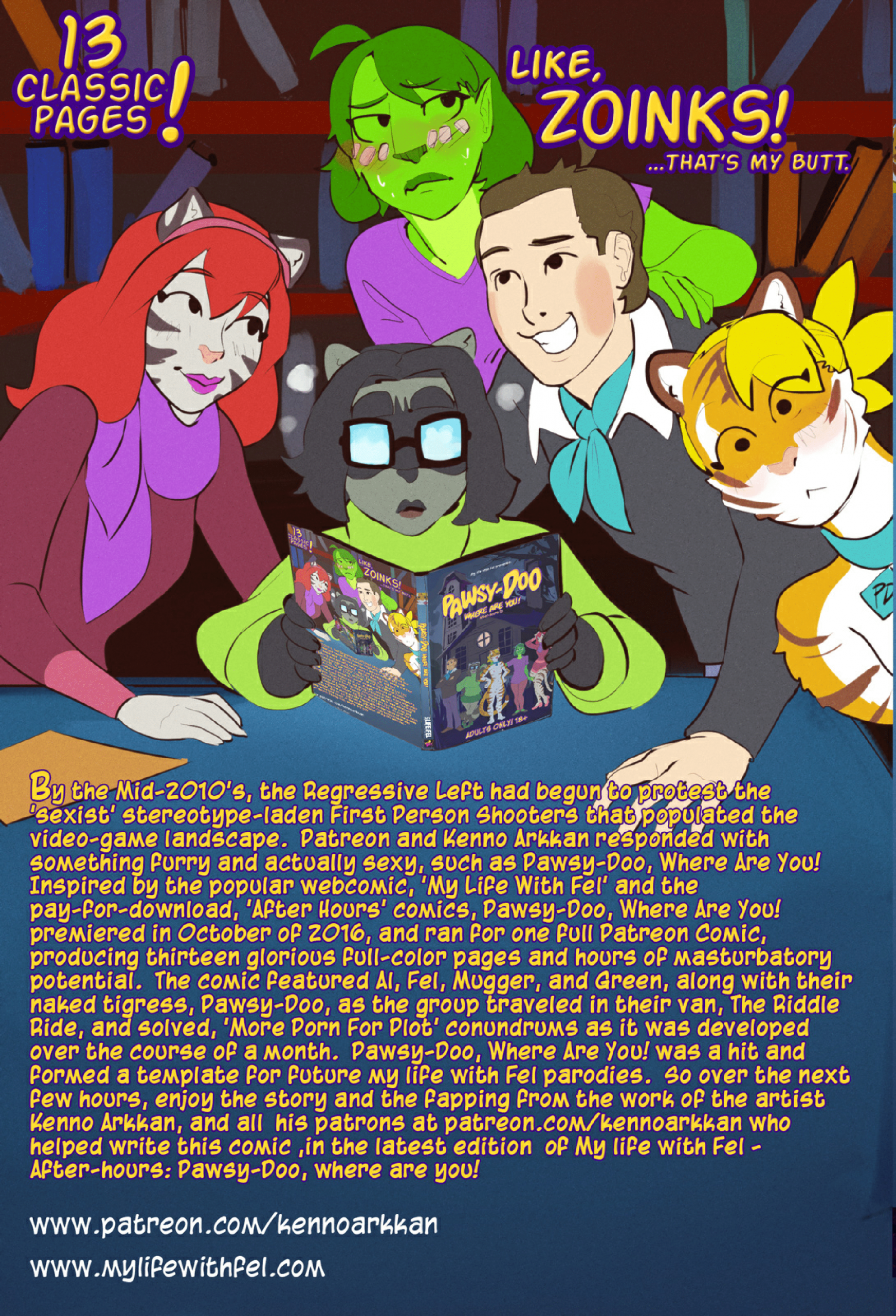 Pawsy-Doo Where are you! porn comic picture 15