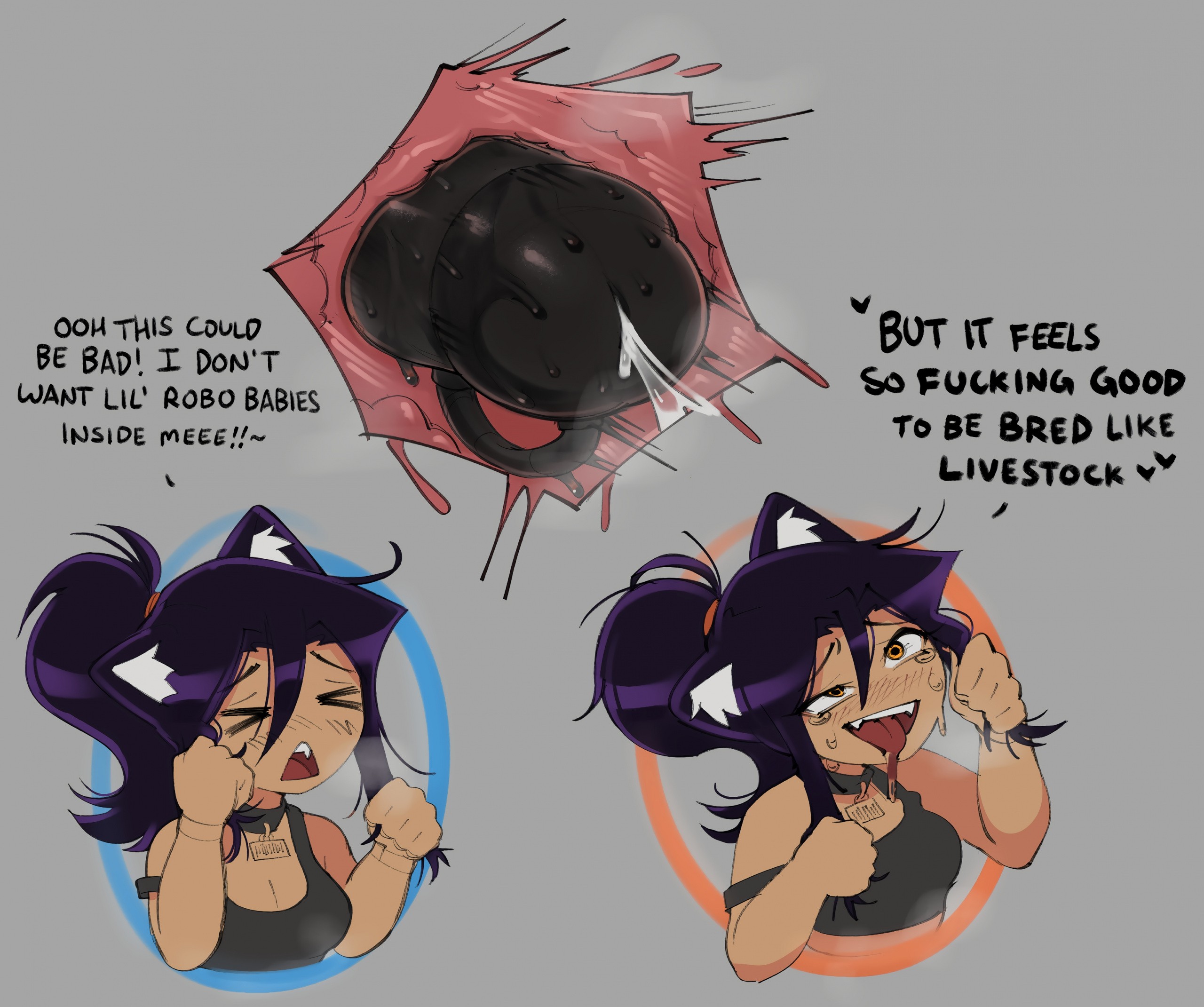 Portal Kat porn comic picture 15