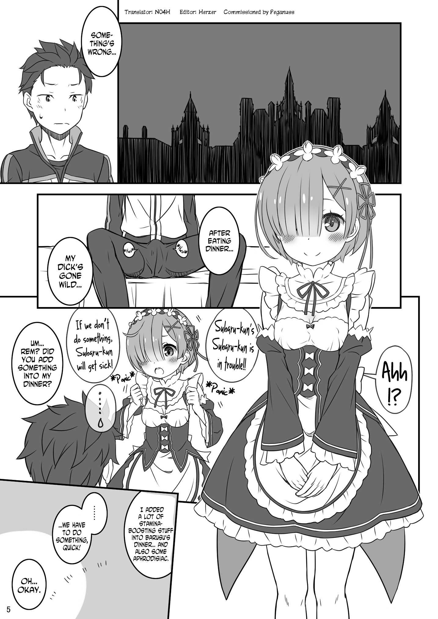 Rem Ram Revolution porn comic picture 2
