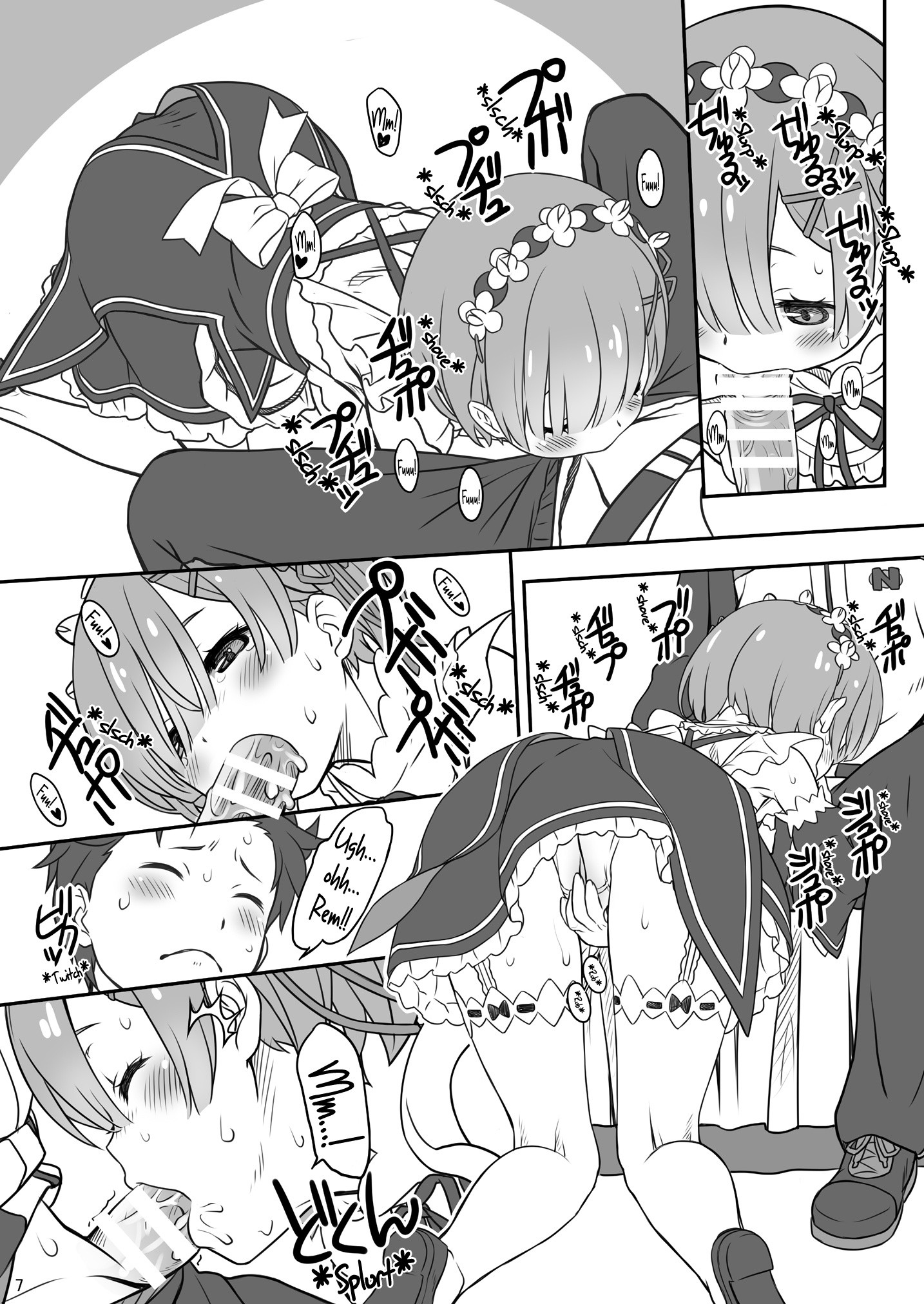 Rem Ram Revolution porn comic picture 4