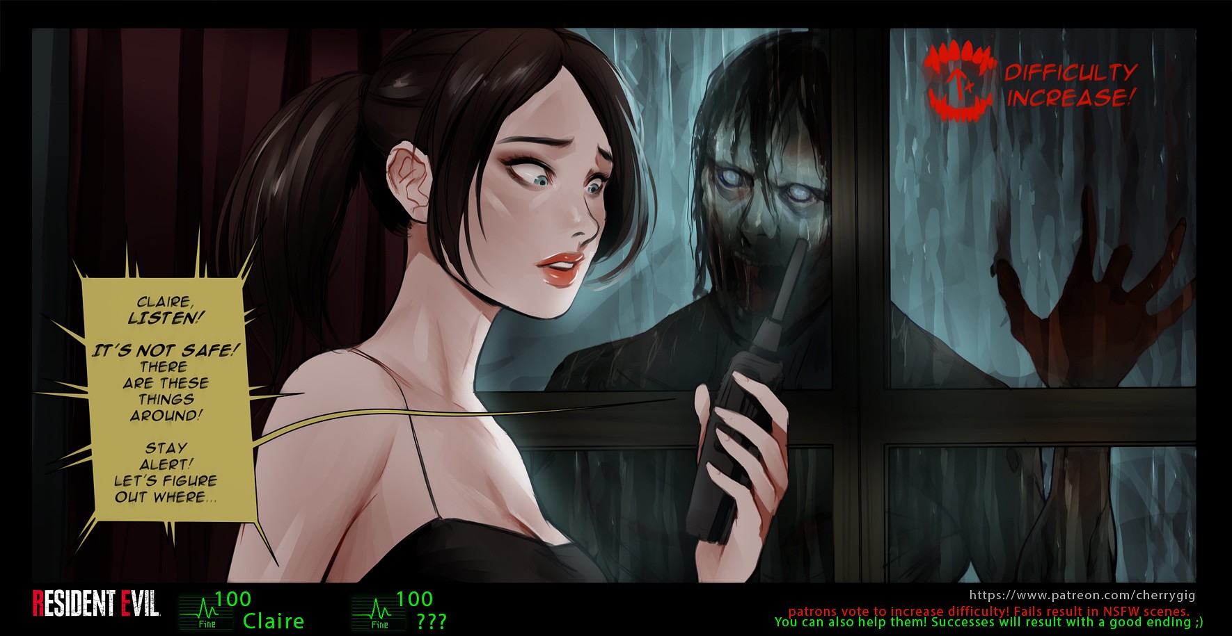 Resident Evil DND porn comic picture 3