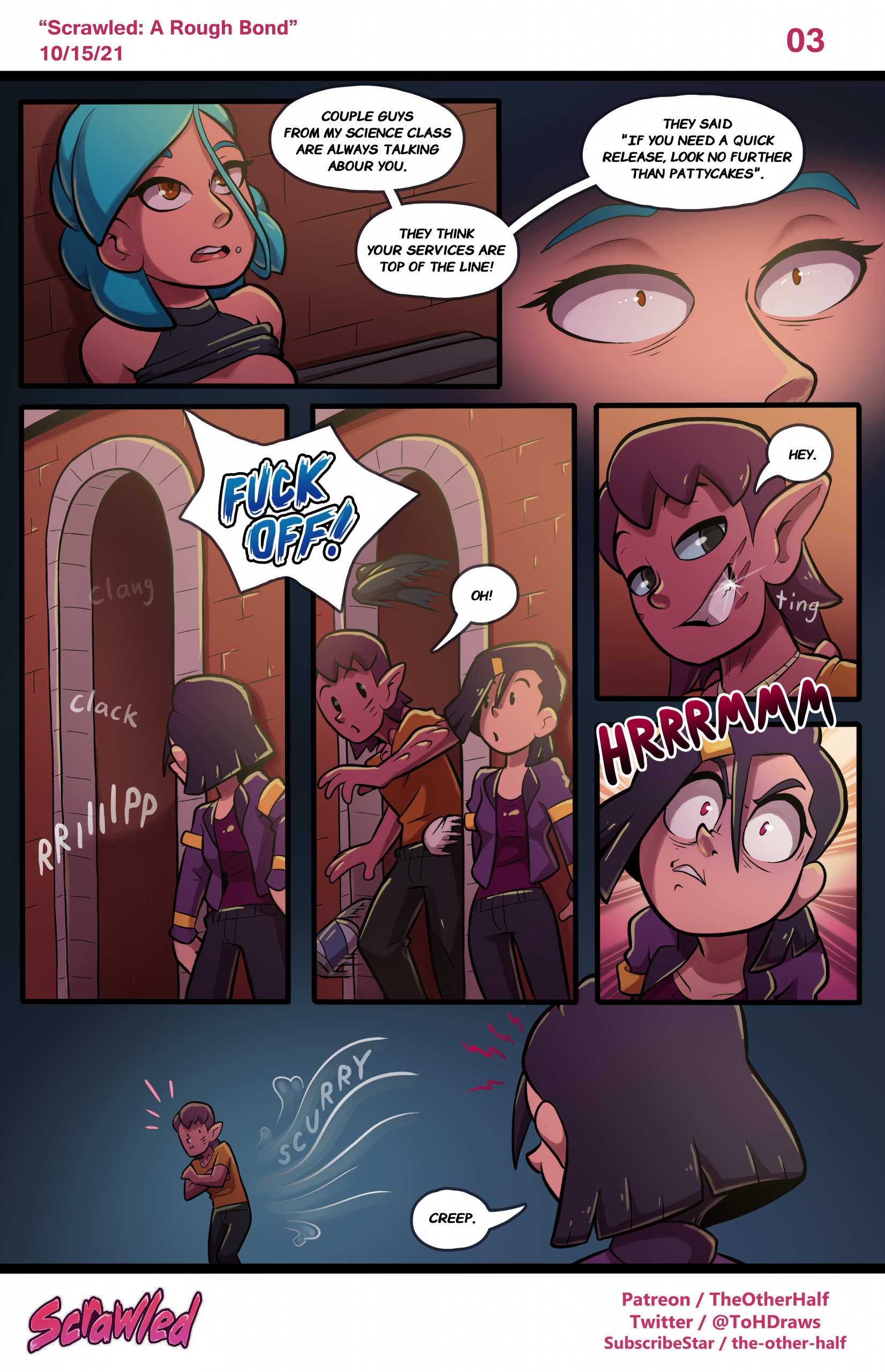 Scrawled: A Rough Bond porn comic picture 3