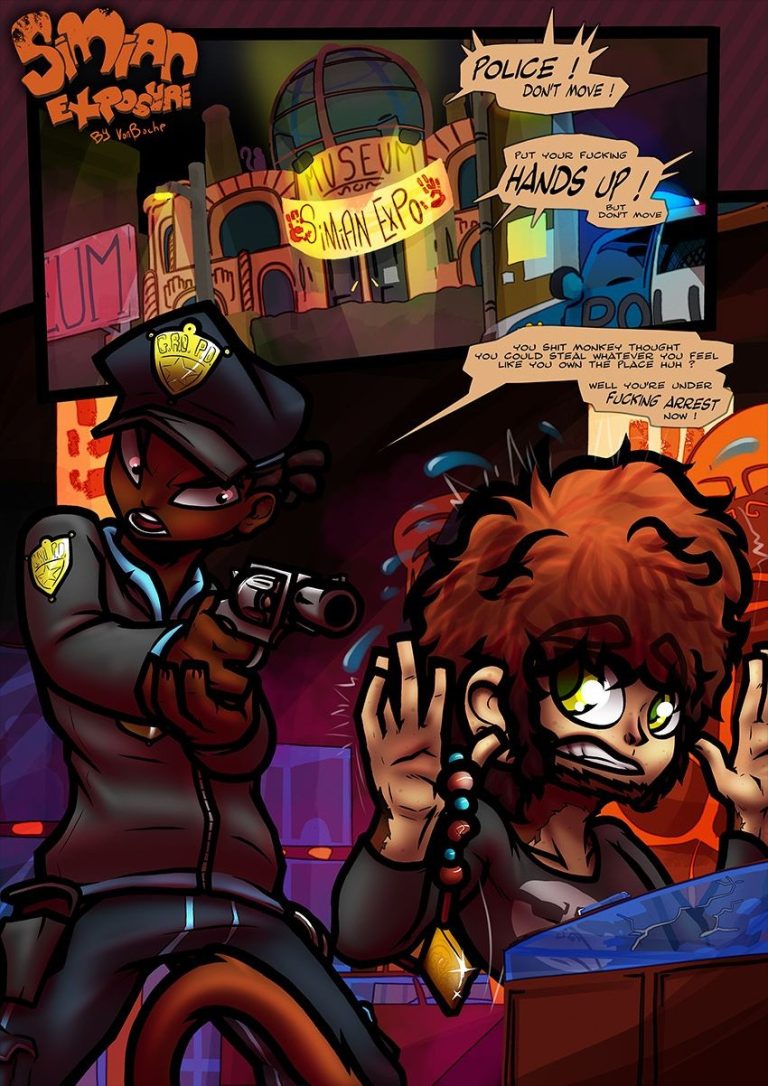 Simian Exposure porn comic picture 1