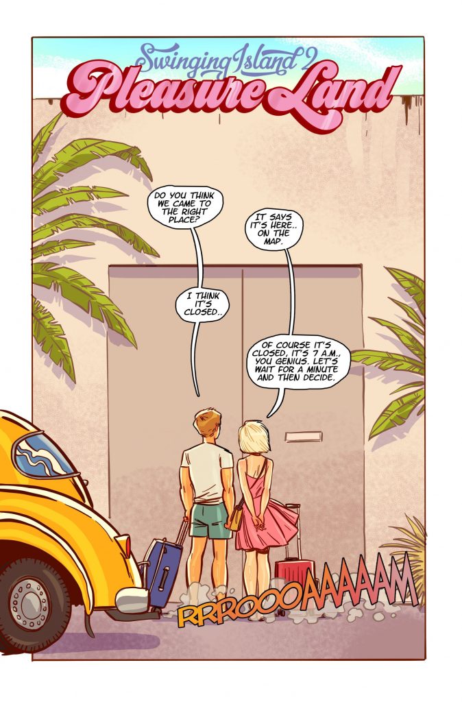 Swinging Island 2 porn comic picture 1