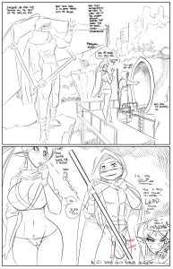 Syx Ninja Go porn comic picture 1