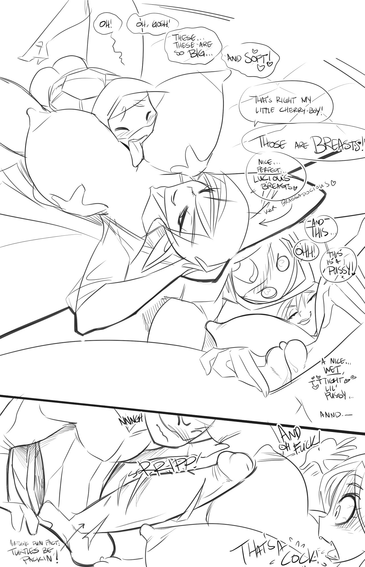 Syx Ninja Go porn comic picture 4