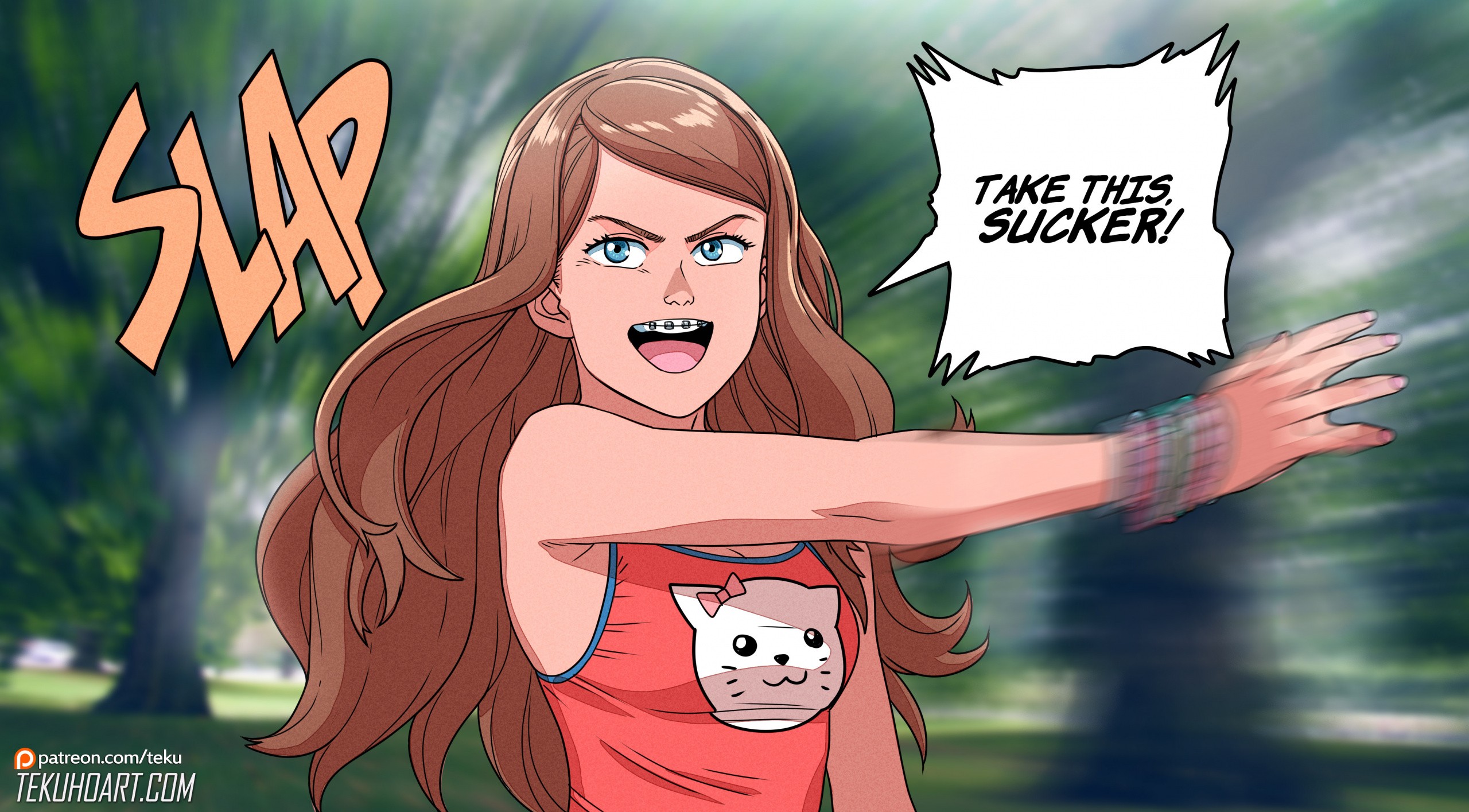 Tammy in the park porn comic picture 15