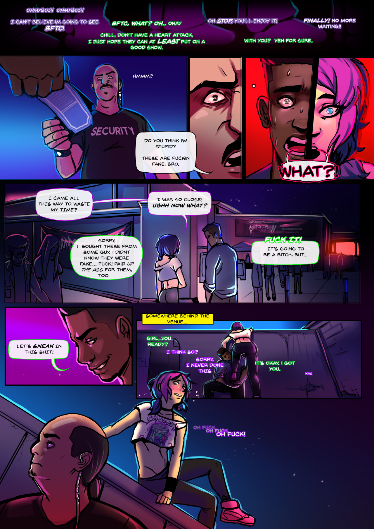 The Backdoor Pass porn comic picture 6