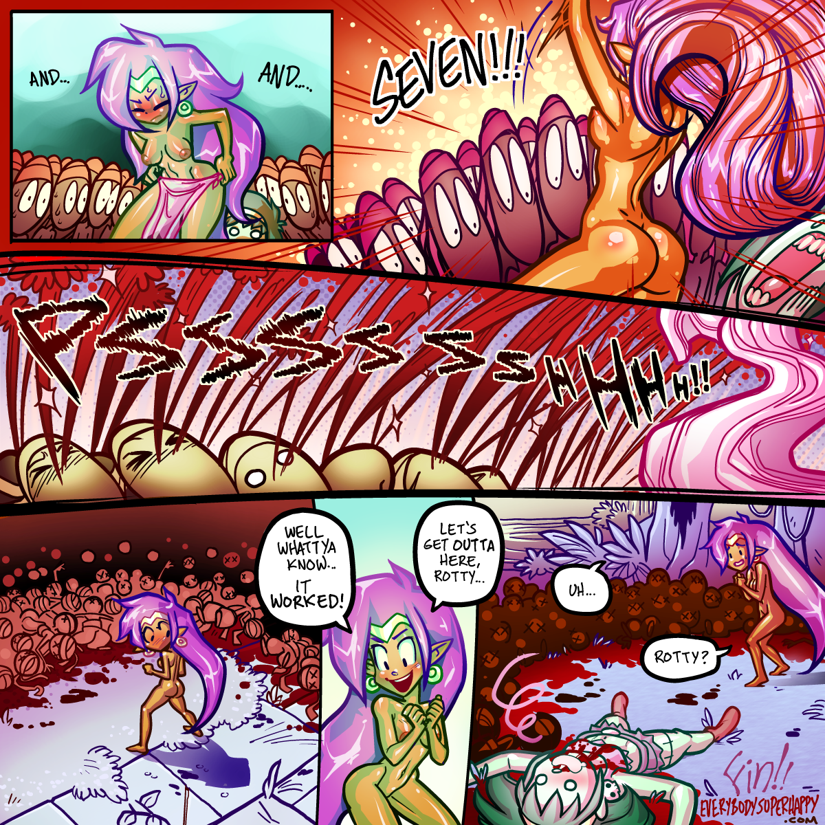 The Dance of the 7 Veils porn comic picture 3