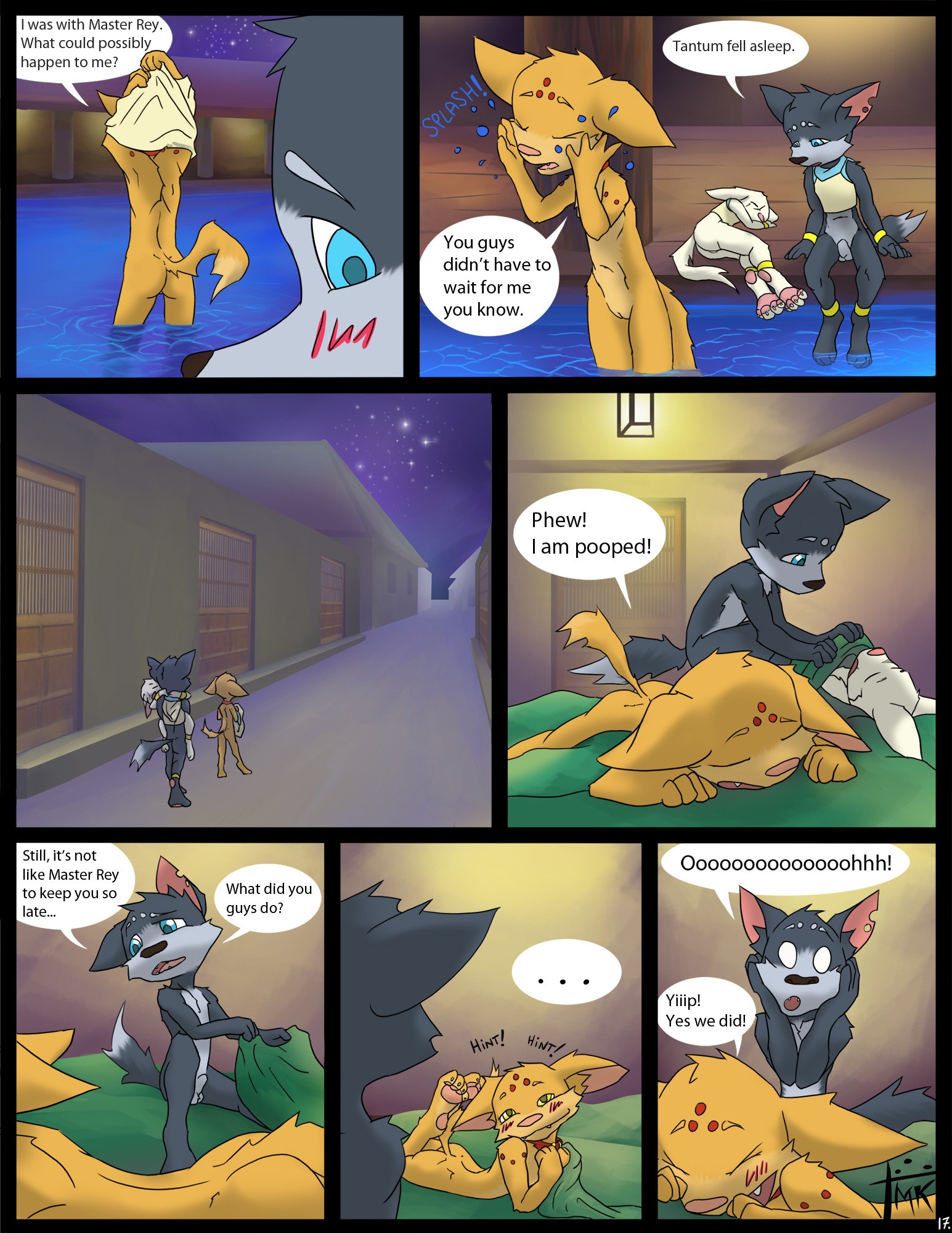 The Fighter's Guild porn comic picture 18