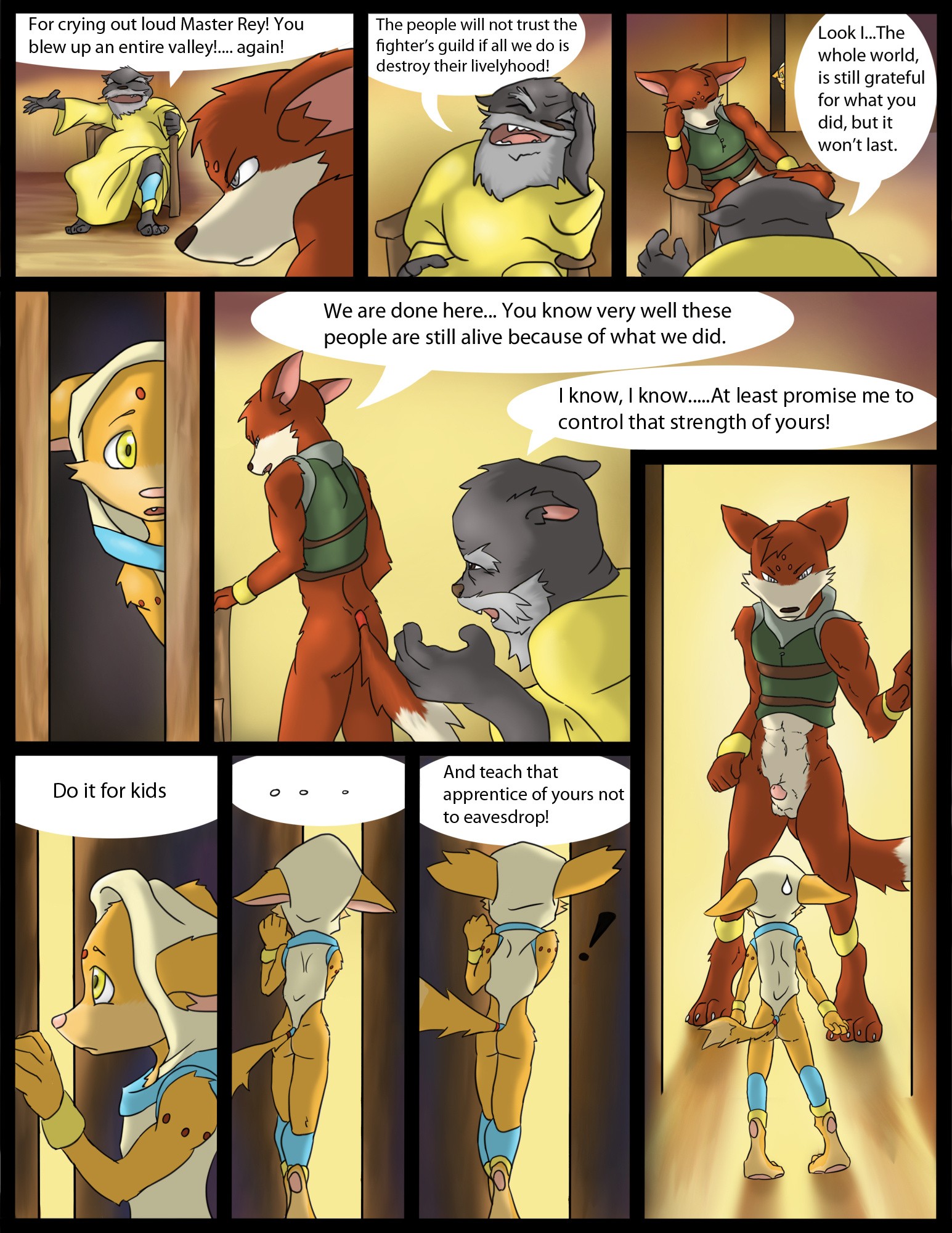The Fighter's Guild porn comic picture 2