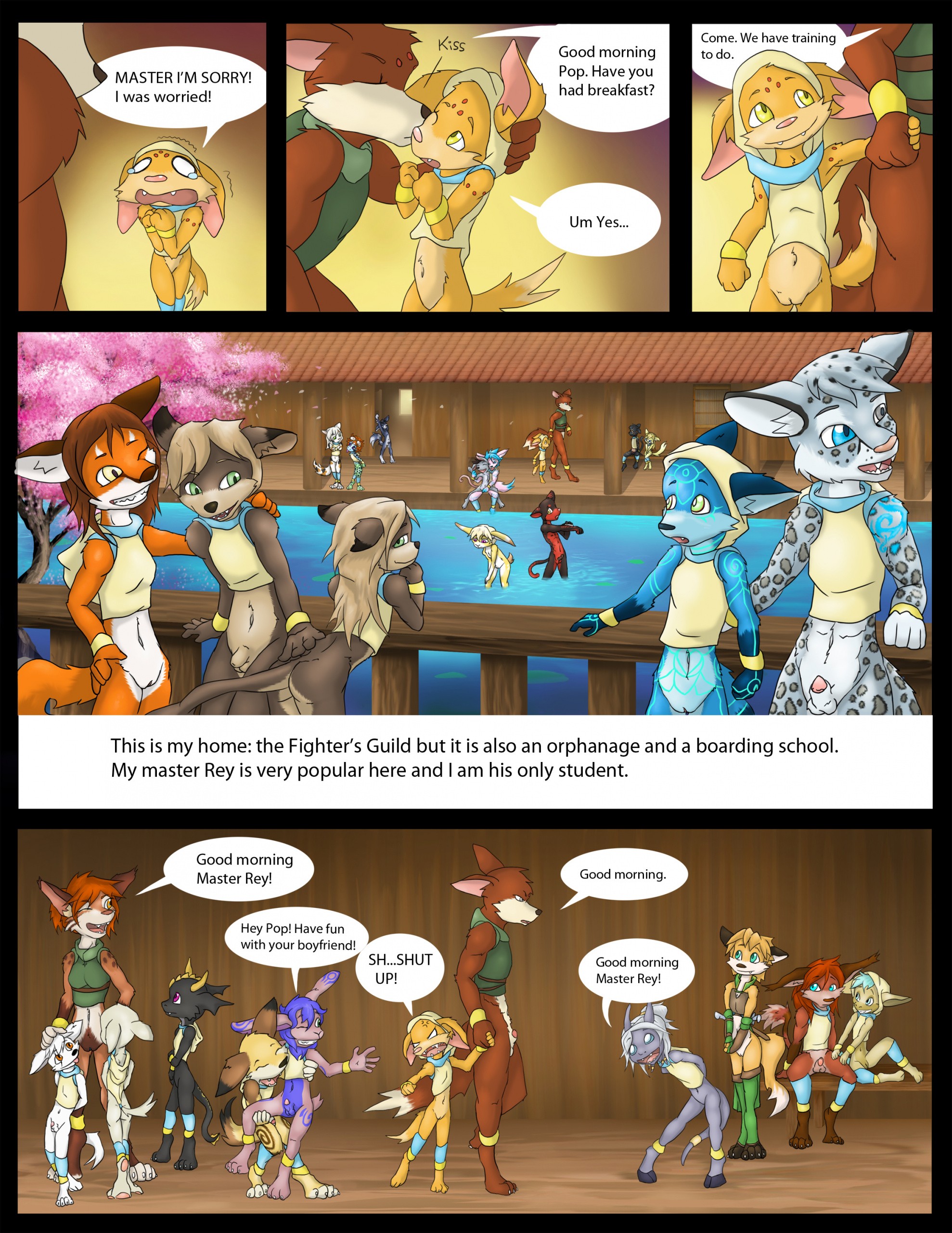The Fighter's Guild porn comic picture 3