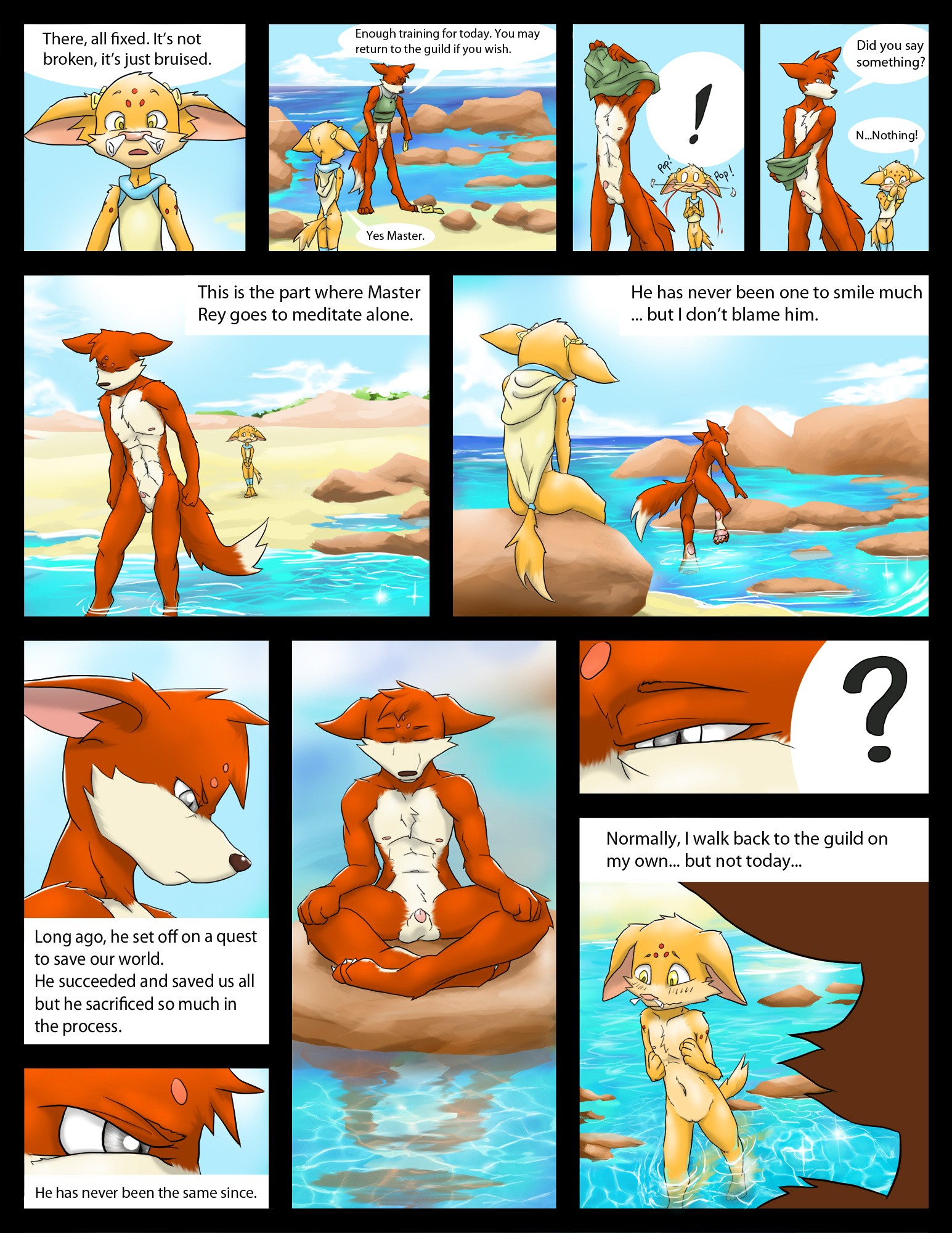 The Fighter's Guild porn comic picture 6