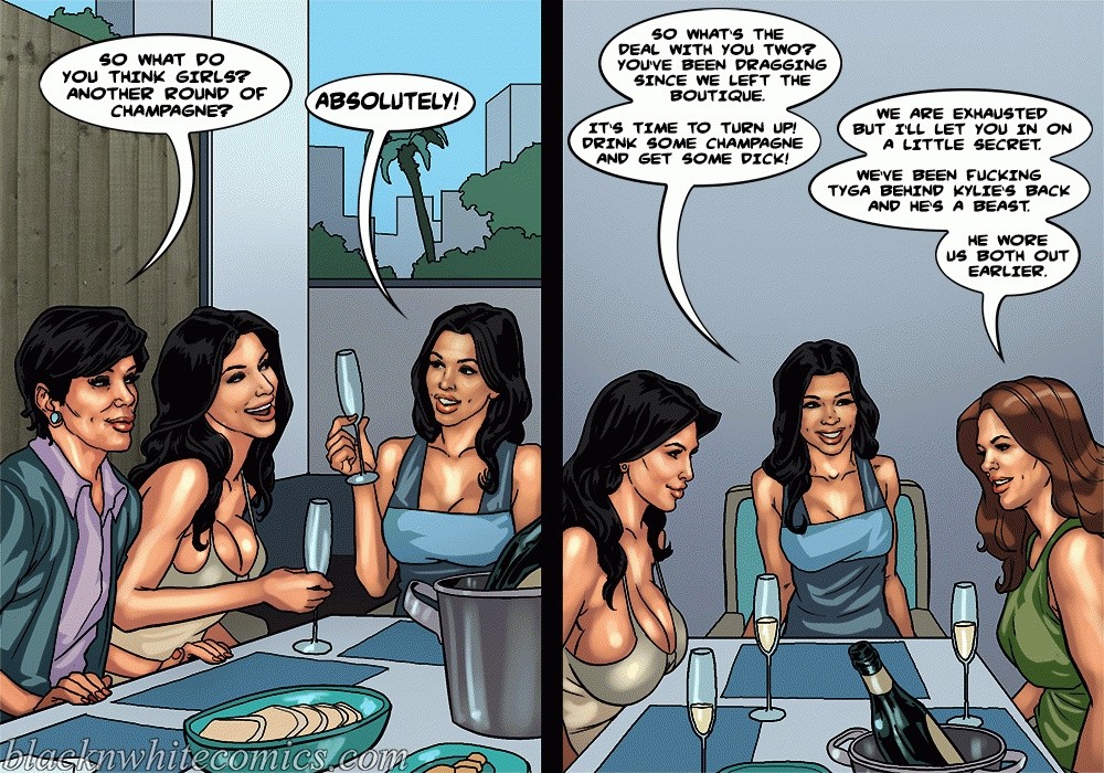 The KarASSians the Next Generation porn comic picture 104