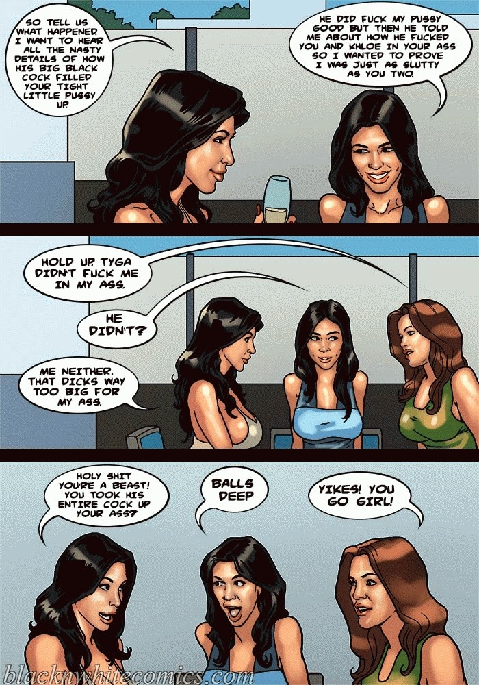 The KarASSians the Next Generation porn comic picture 123
