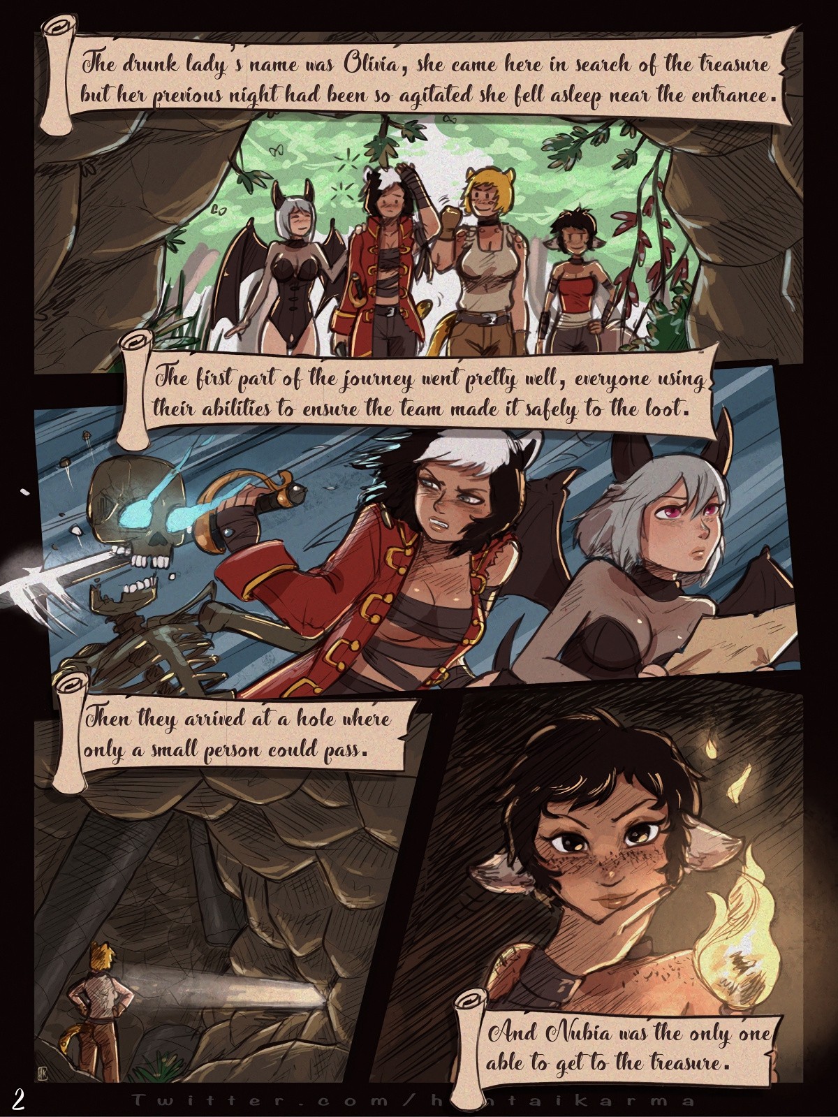 The swindler's tale 1: Beauties in the deep porn comic picture 3