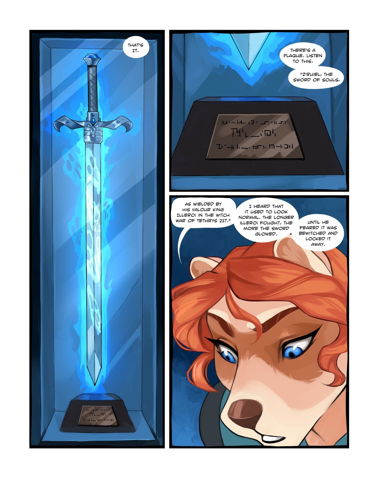The Sword of Souls porn comic picture 35