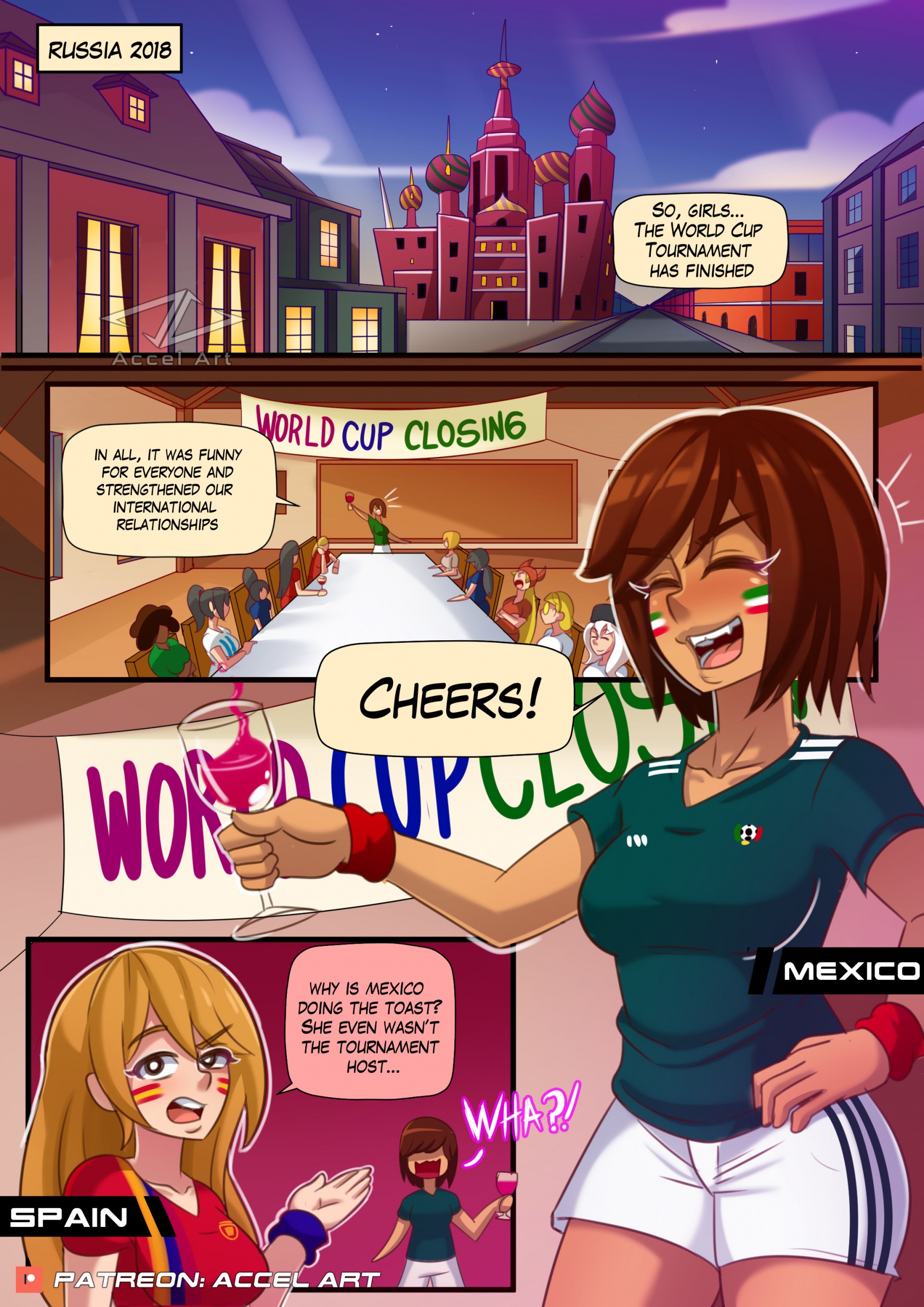 World Cup Girls porn comic picture 3