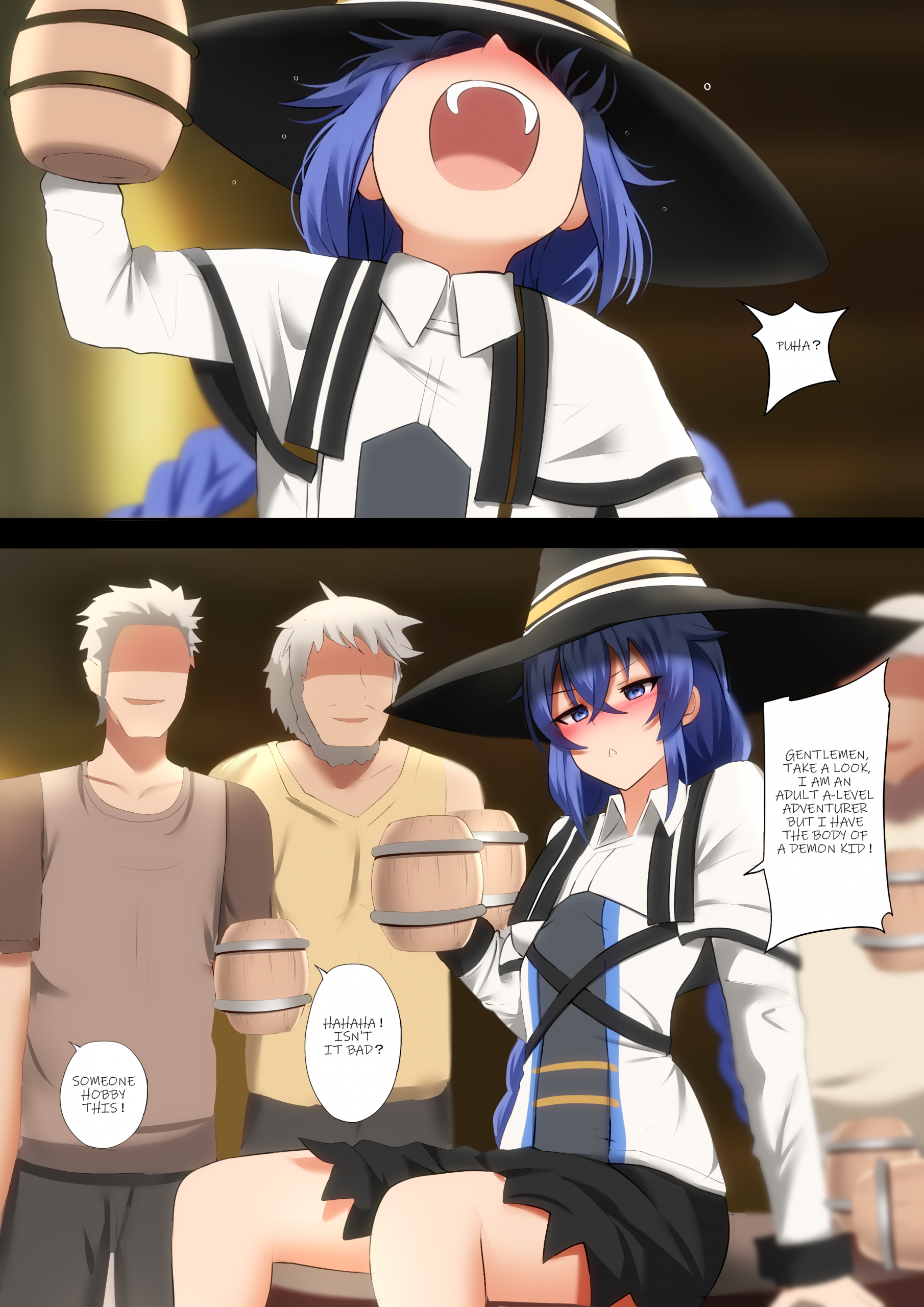A Journey of Booze and Roxy hentai manga picture 8