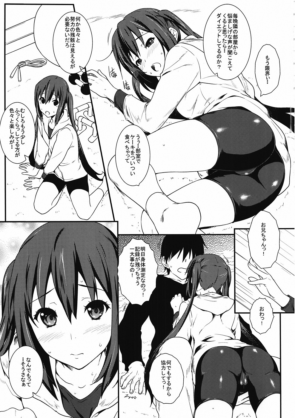 Azusa no Shintai Kensa Daisakusen hentai manga picture 4