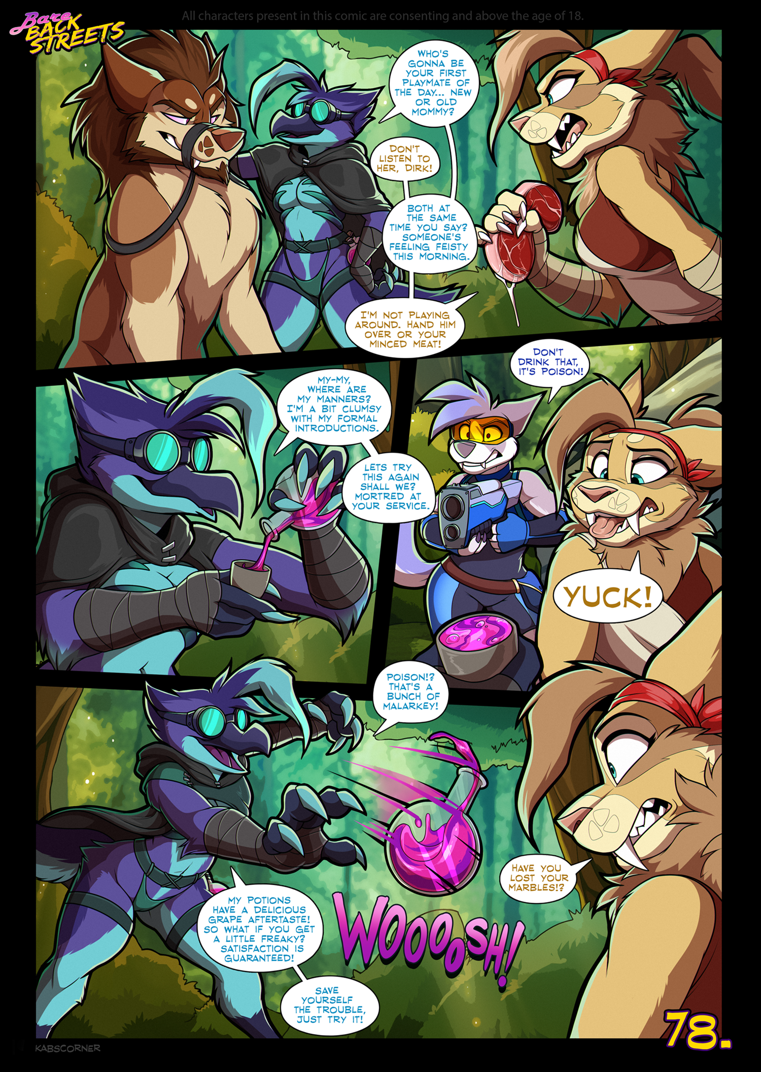 BareBack Streets porn comic picture 80