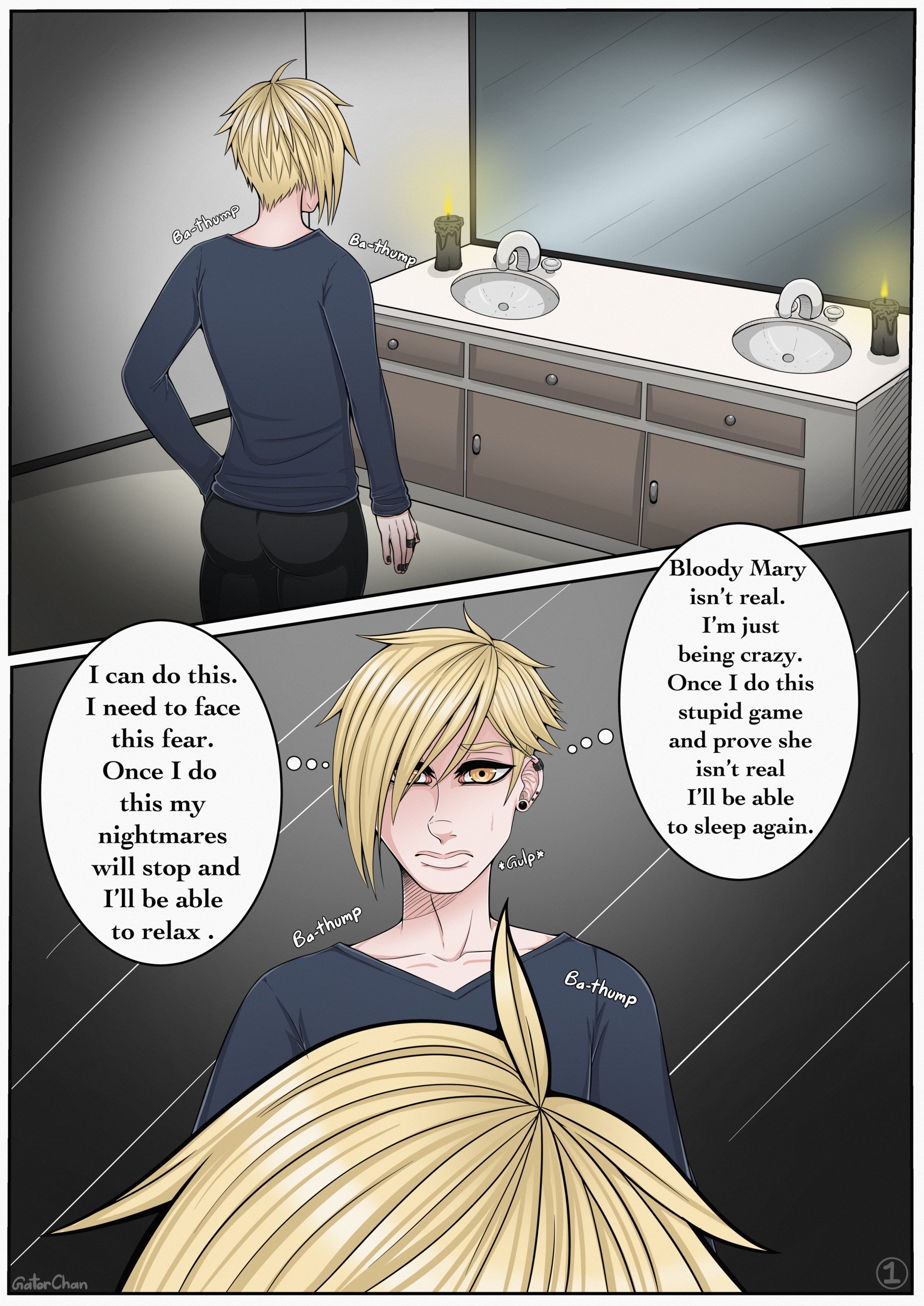 Bloody Mary Thinks I’m Cute! porn comic picture 2