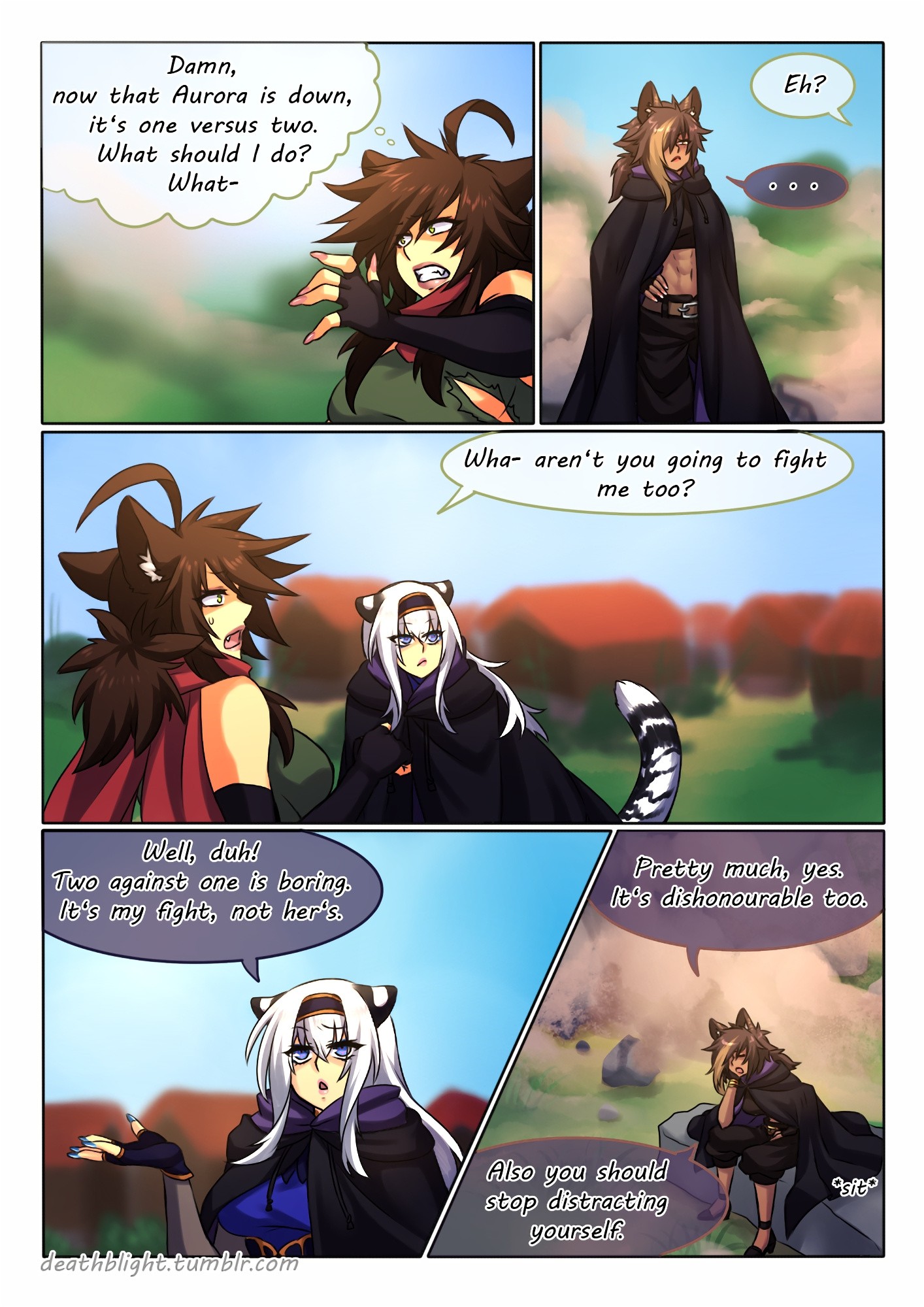 Deathblight Ch. 4 porn comic picture 102