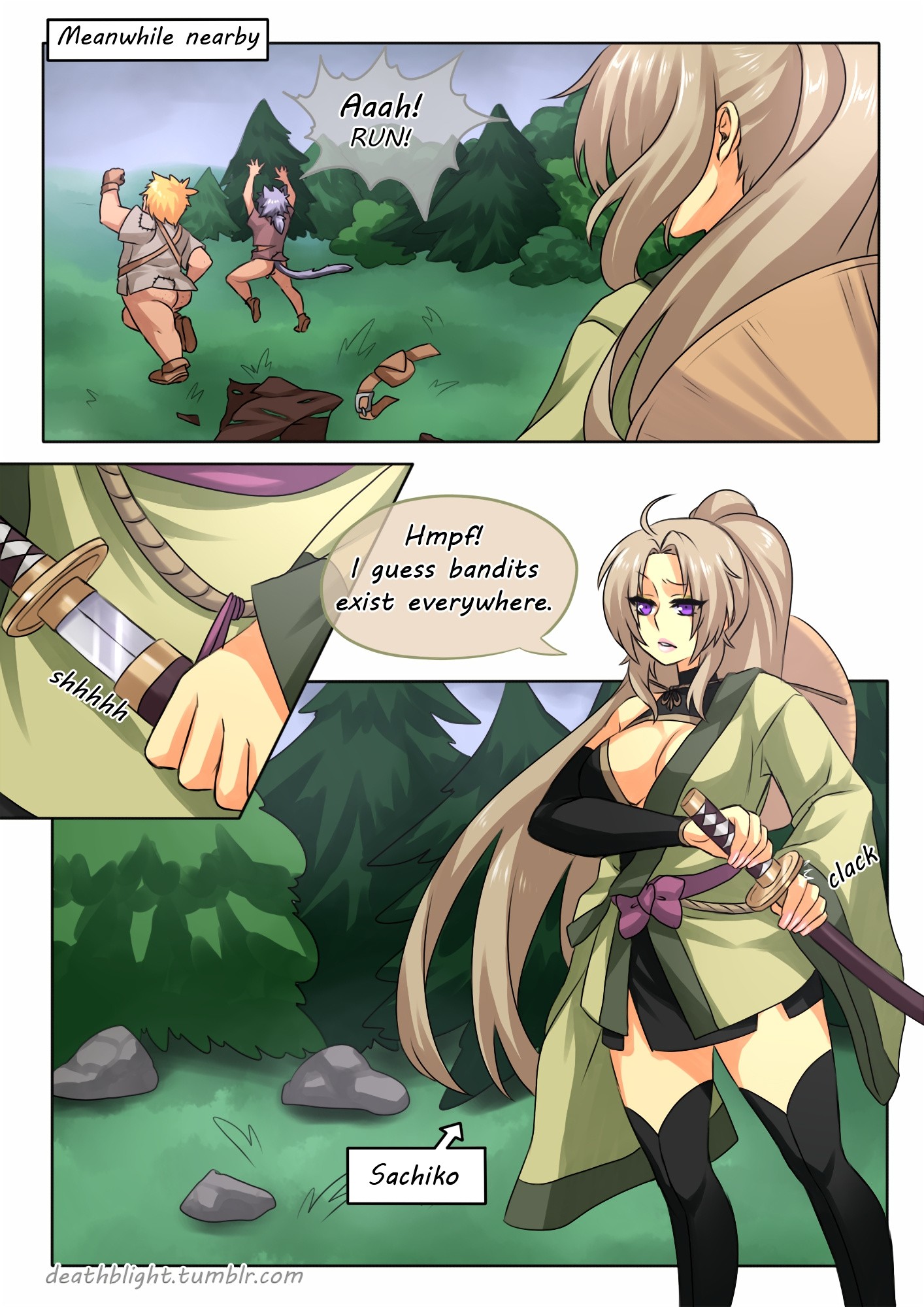 Deathblight Ch. 4 porn comic picture 12