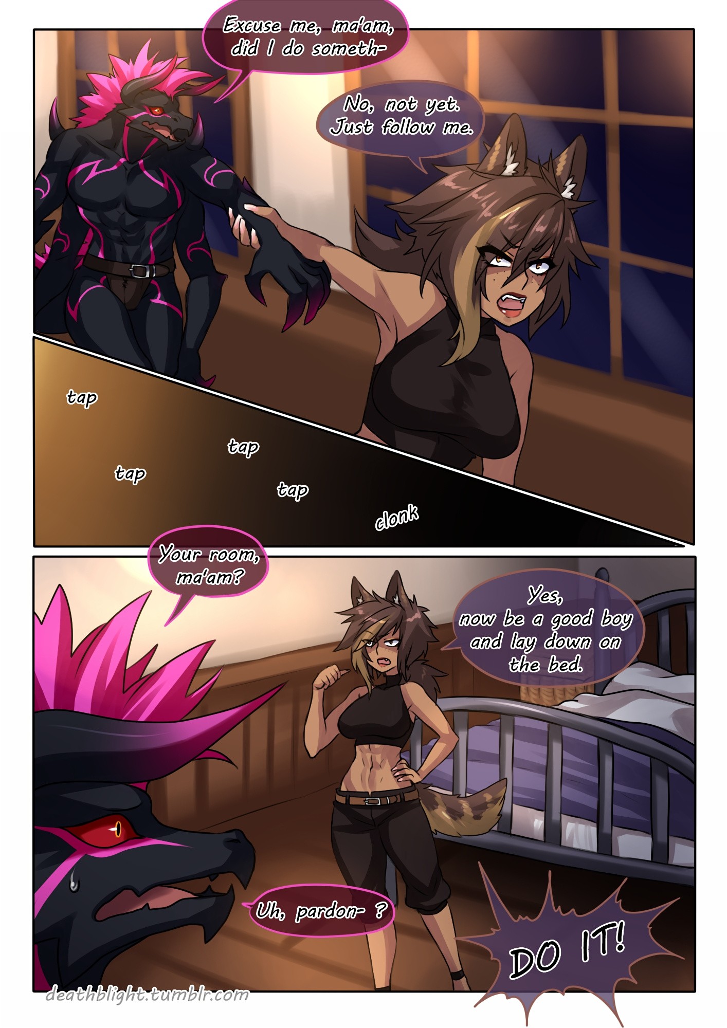 Deathblight Ch. 4 porn comic picture 3