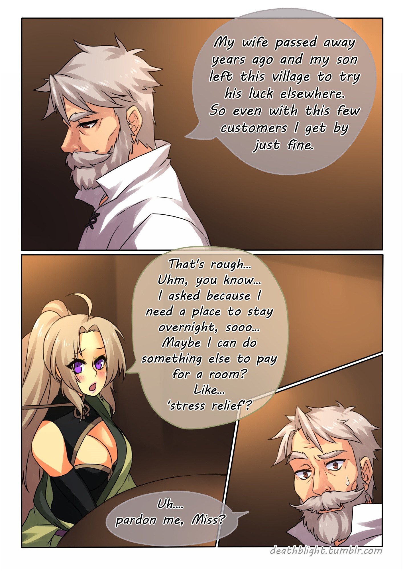 Deathblight Ch. 4 porn comic picture 35