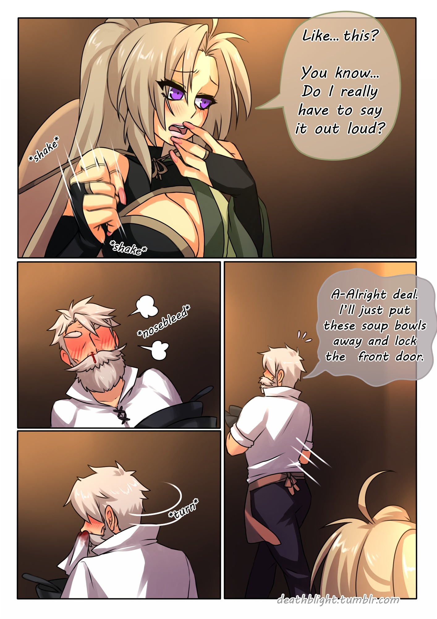 Deathblight Ch. 4 porn comic picture 36