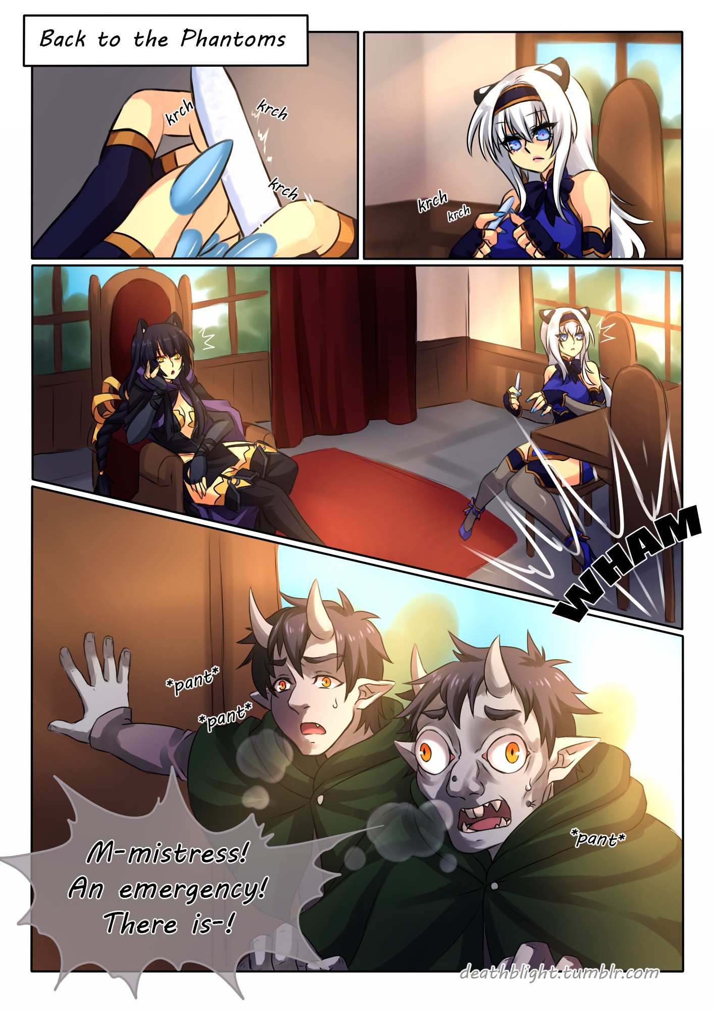 Deathblight Ch. 4 porn comic picture 45