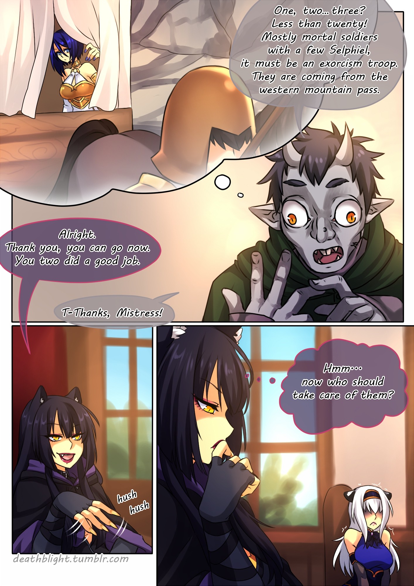 Deathblight Ch. 4 porn comic picture 47